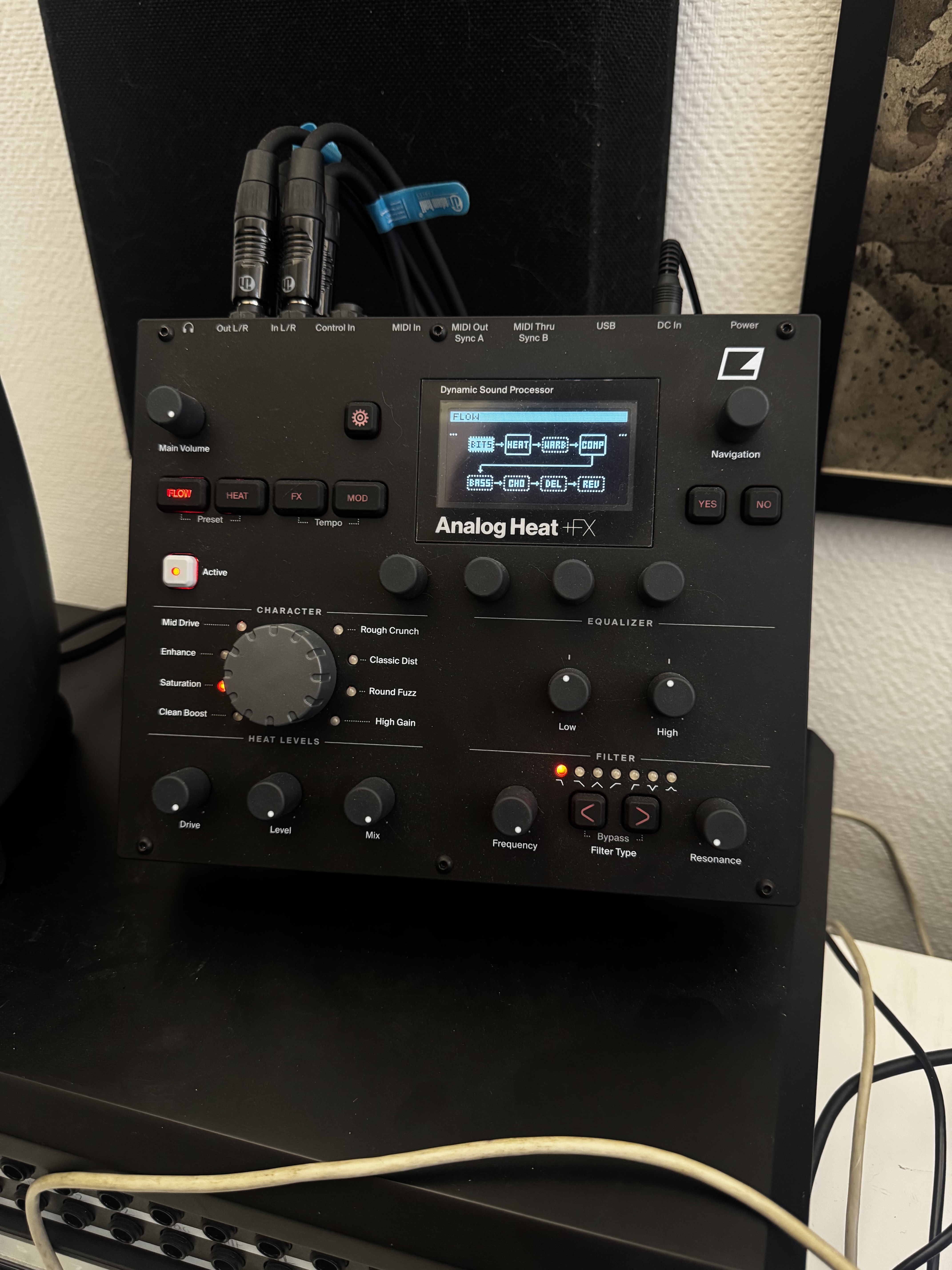 Vends Elektron Analog Heat + FX avec stand