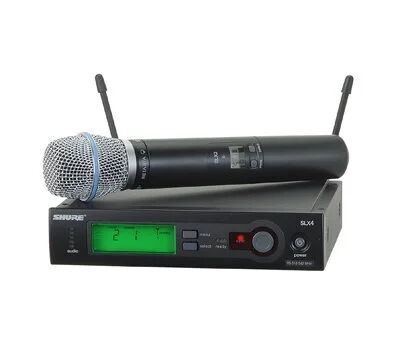 Micro Shure Beta 87A + SLX4