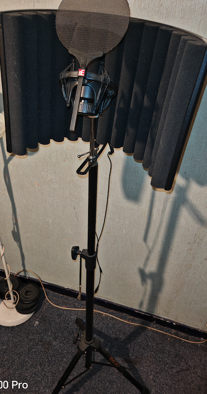 TRÉPIED+Filtre+suspension avec filtre anti-pop et un câble XLR