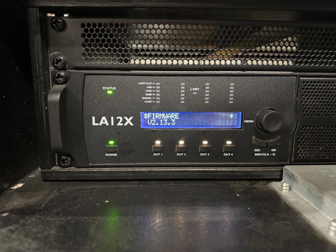 Contrôleur amplifié L-Acoustics LA12X – Excellent état