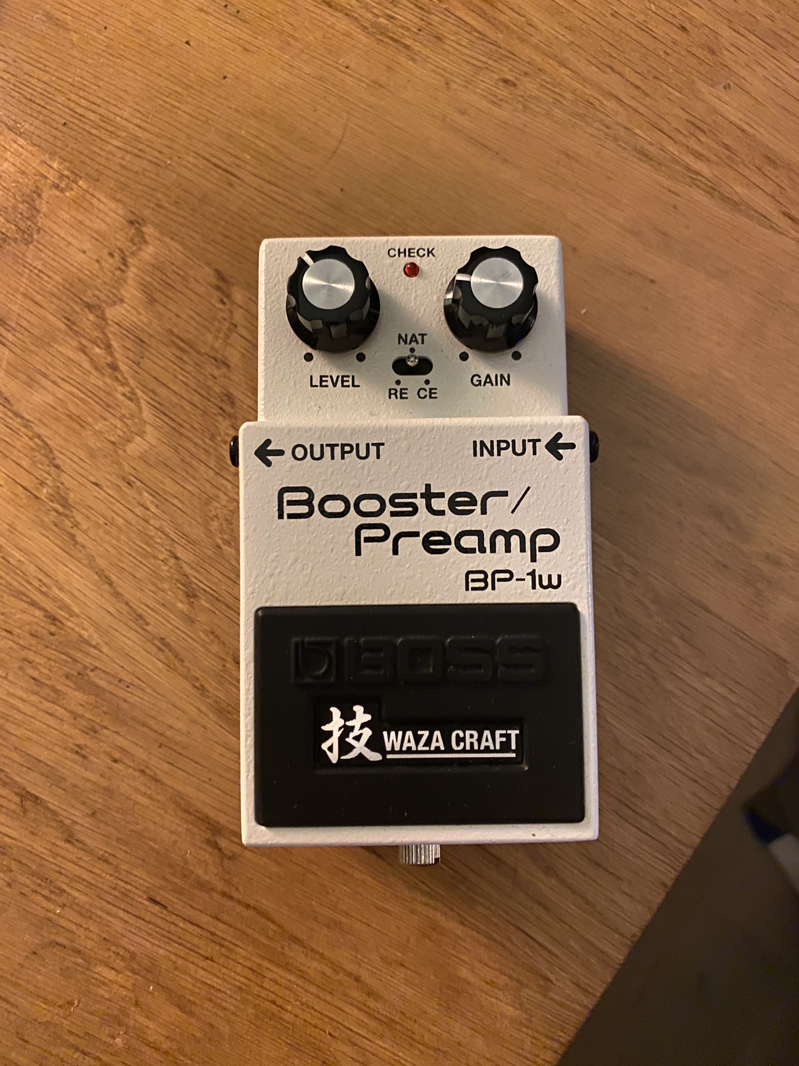 Pedale Boss bp-w1 booster/preamp 