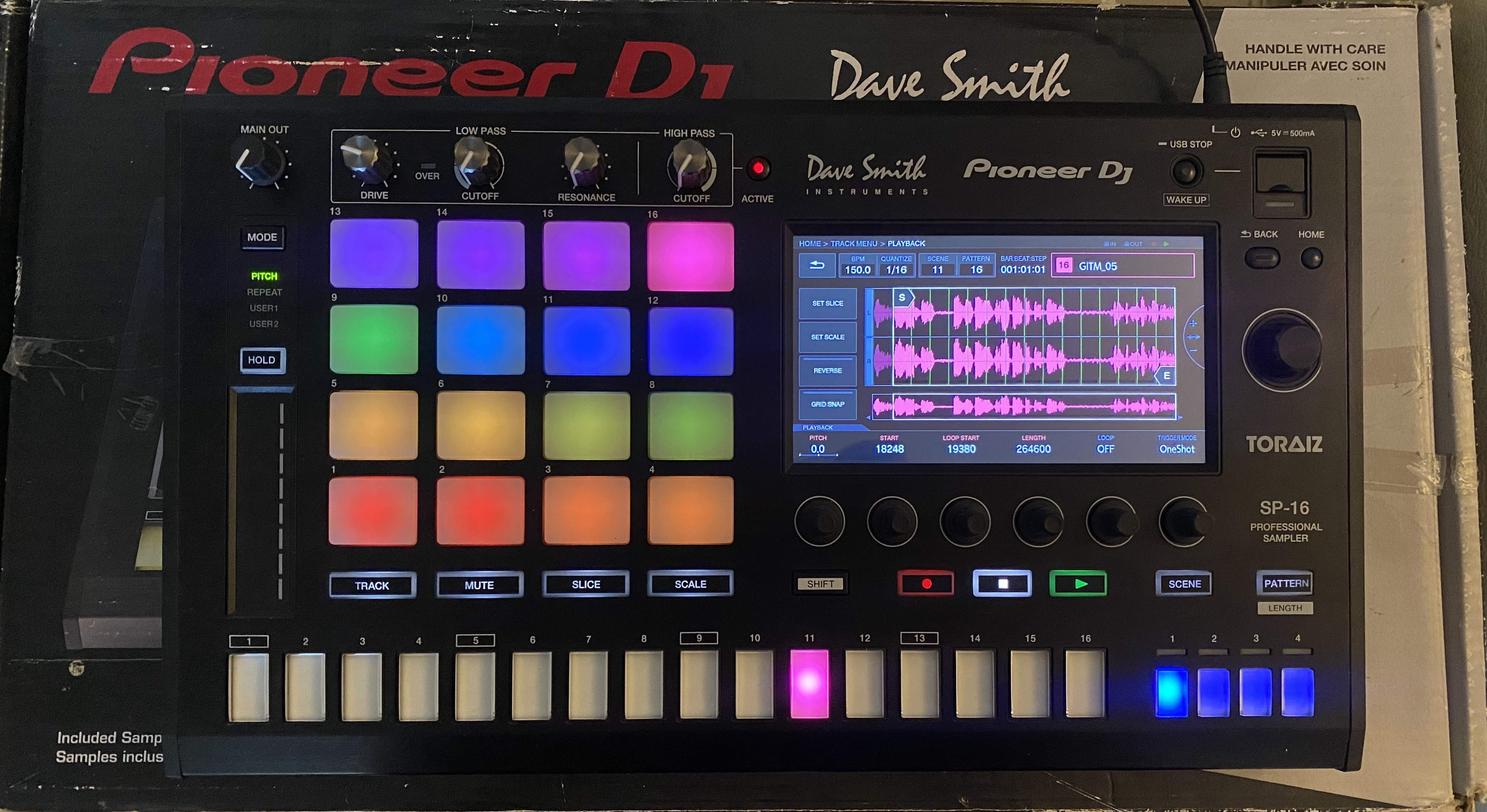 Vend Pioneer Toraiz SP-16