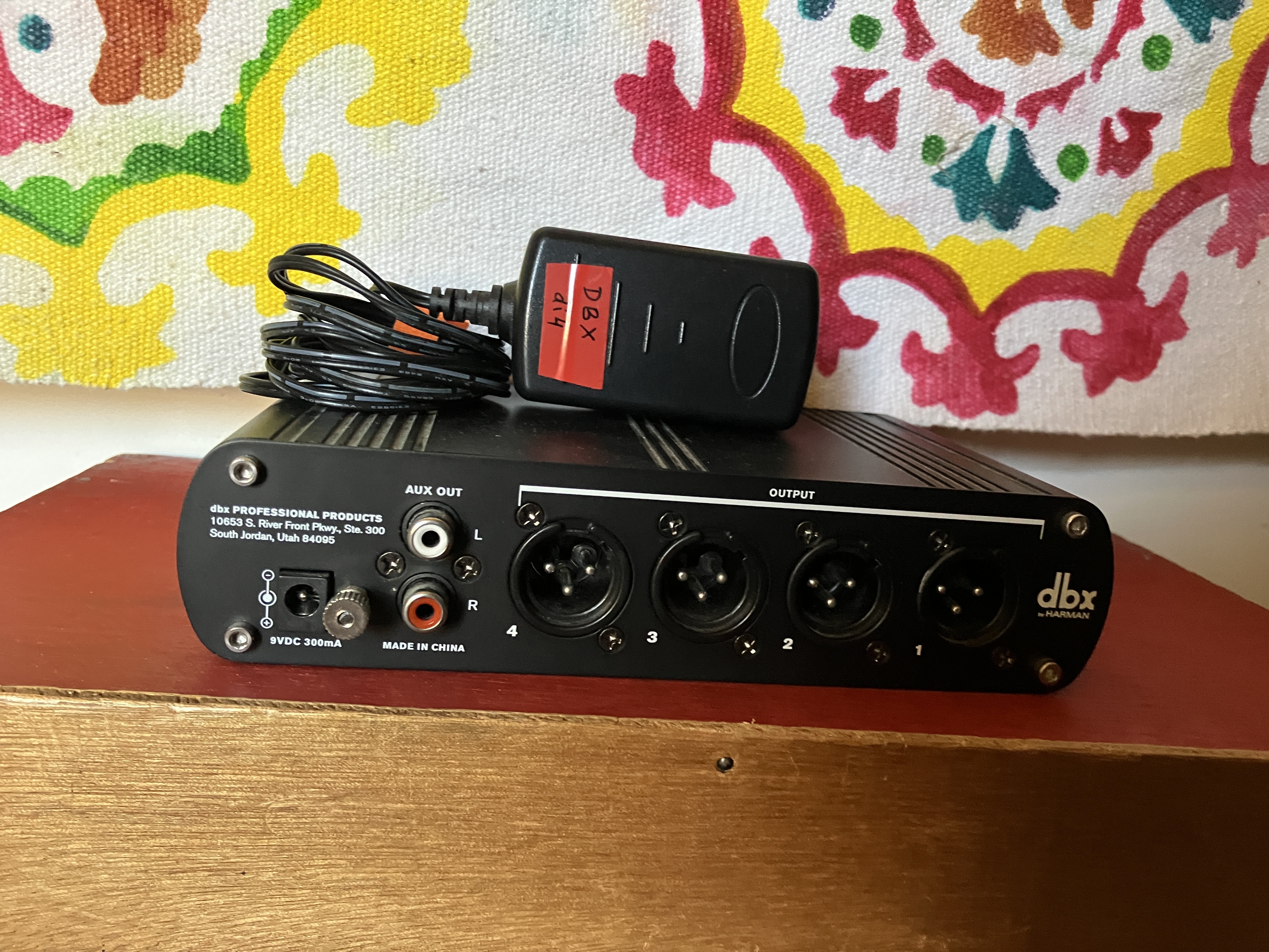 Vends DI 4 canaux et mélangeur casque, sortie ligne