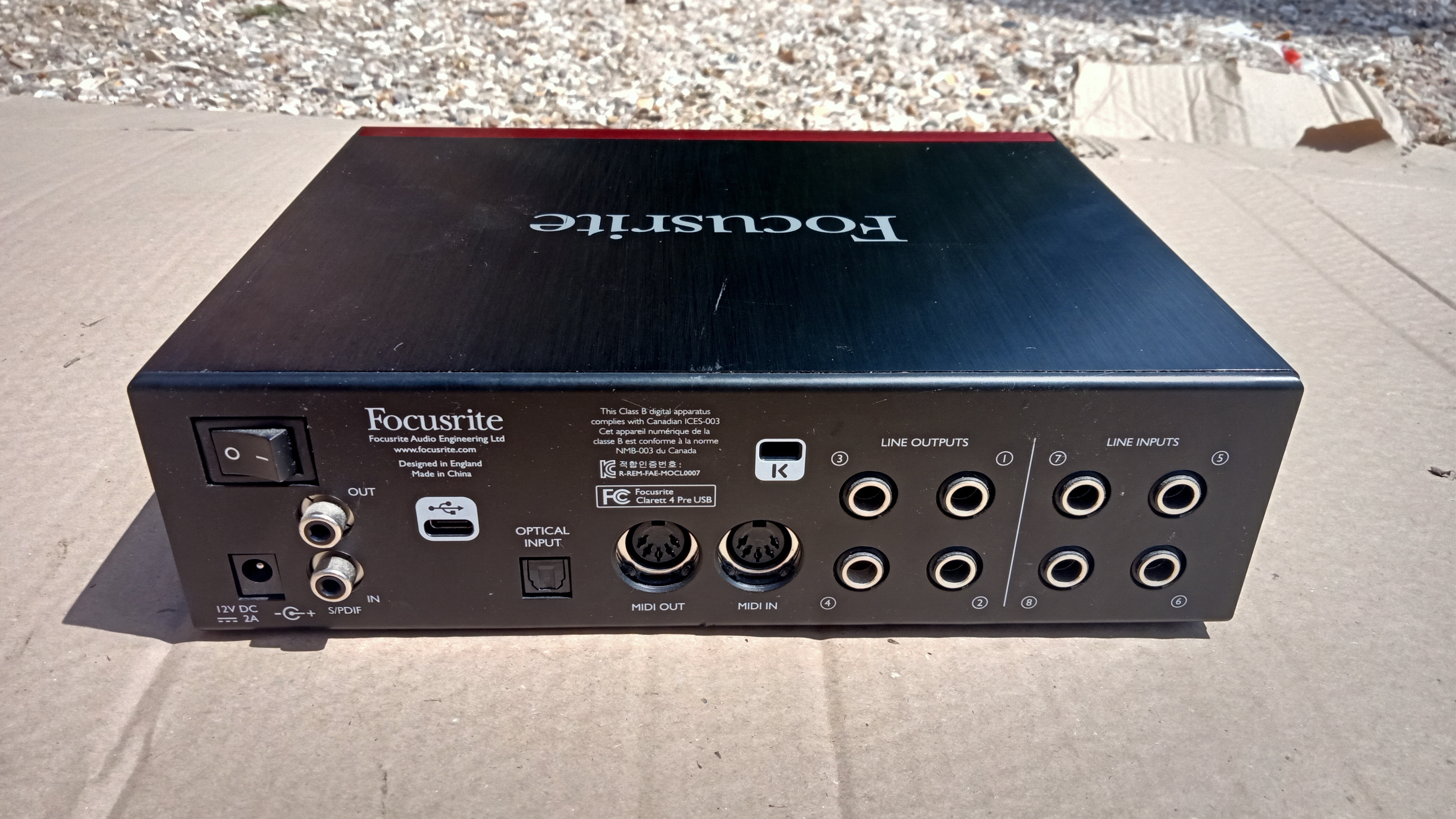 Focusrite Clarett 4Pre USB (44651)