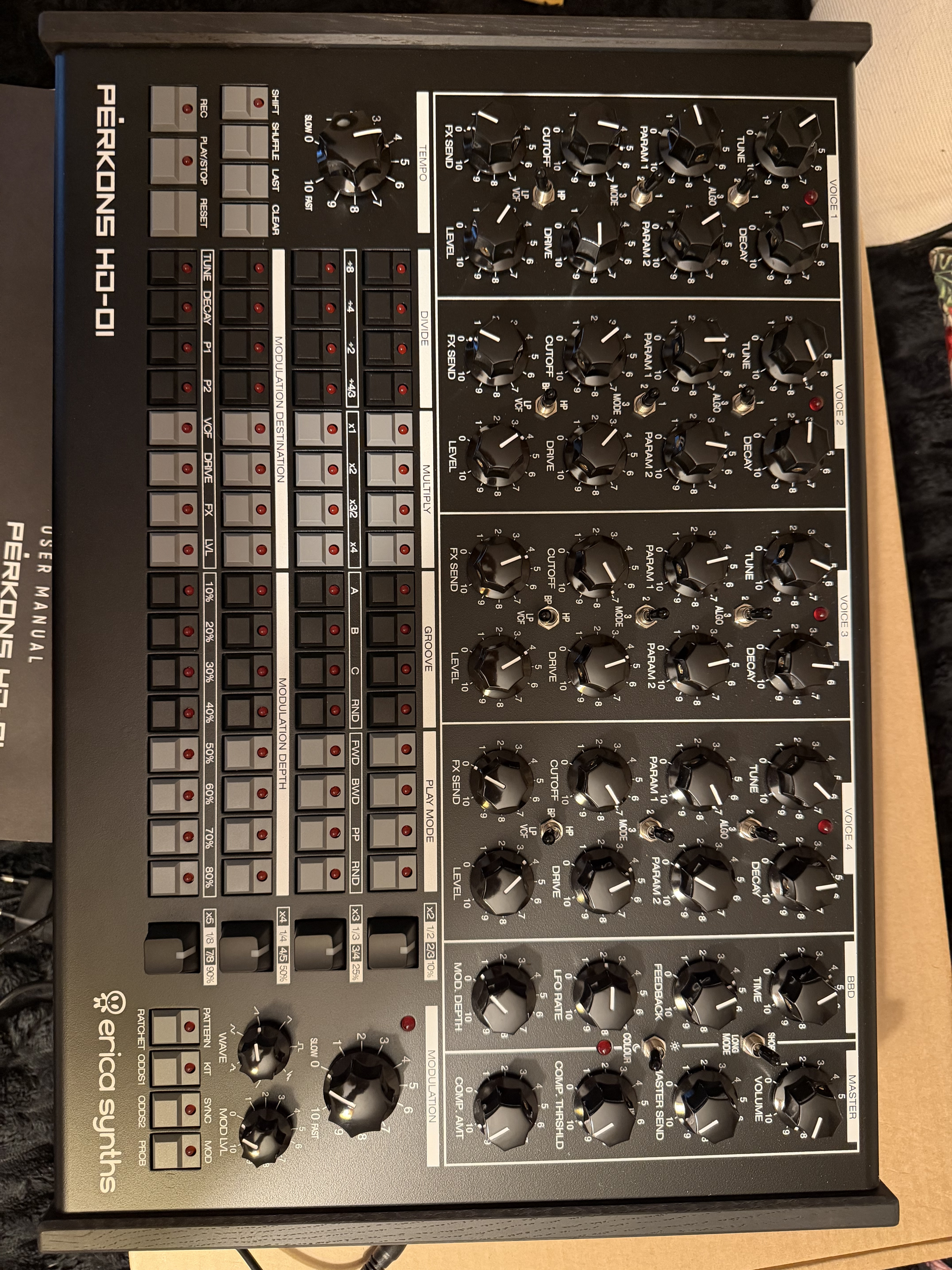 Vends Perkons HD-01 décembre 2025 & decksaver