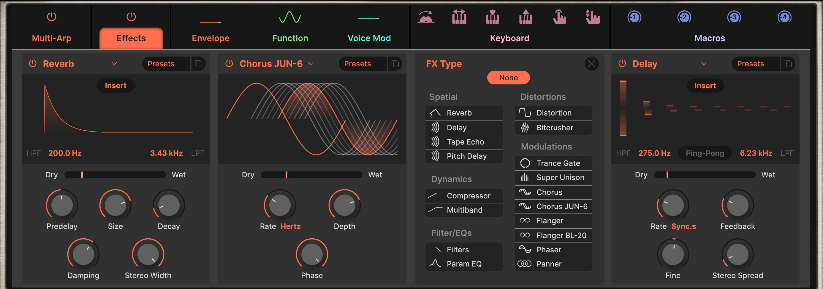 Memory V - 5 Effects