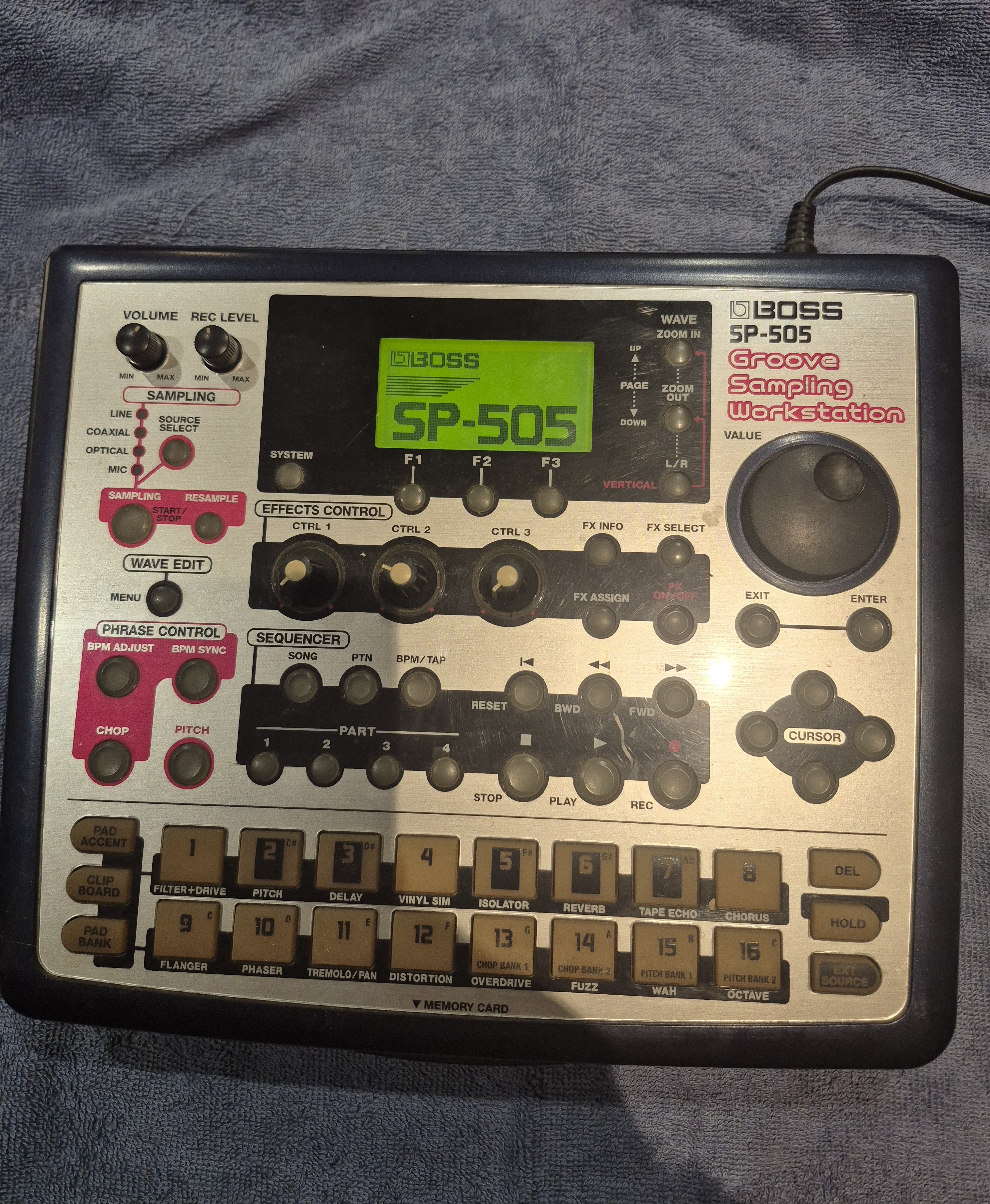 Boss sp 505 sampleur échantillonneur 