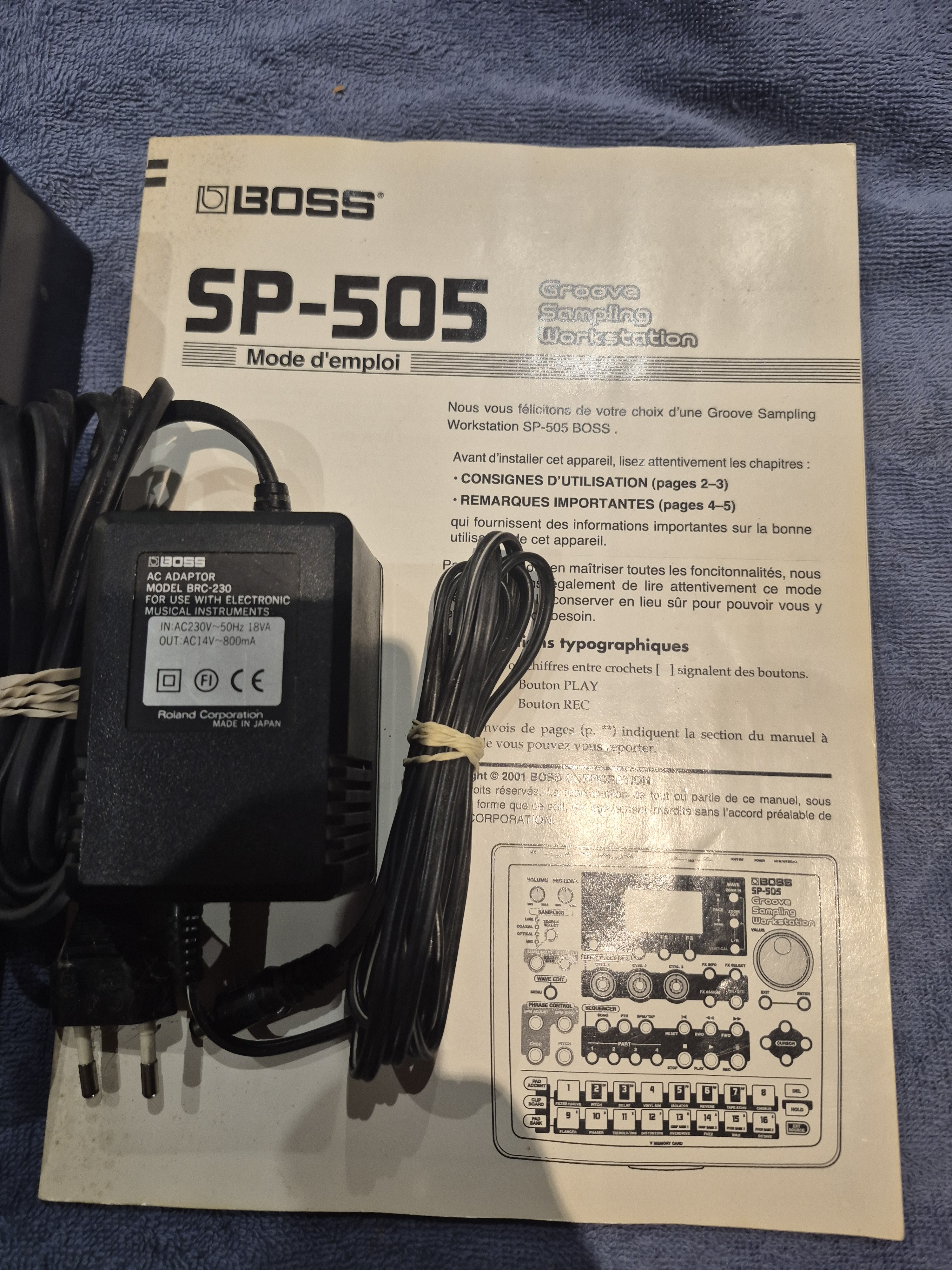Boss SP-505 Groove Sampling Workstation (93412)