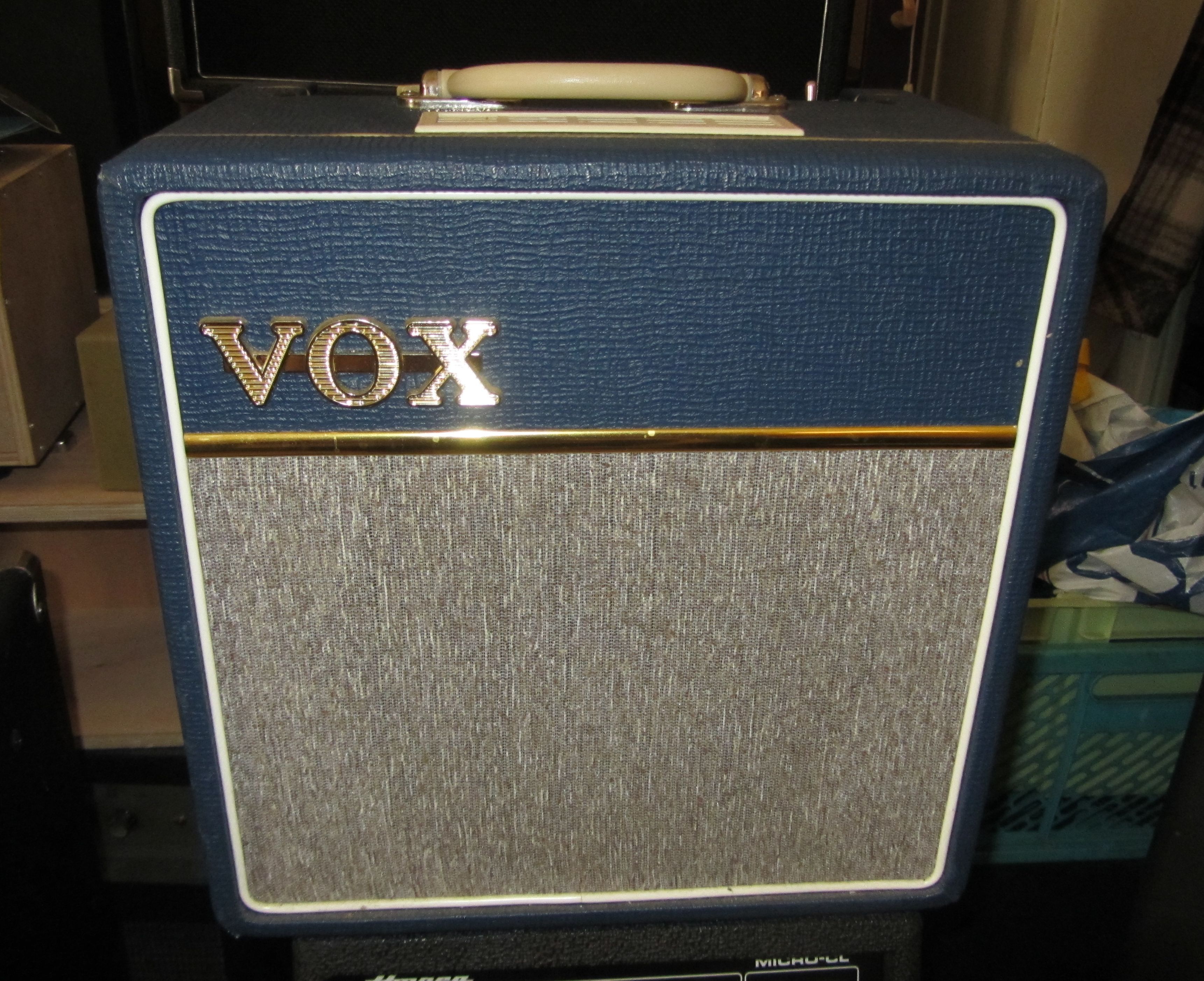 Vox AC4 C1 Blue TBE Lampes