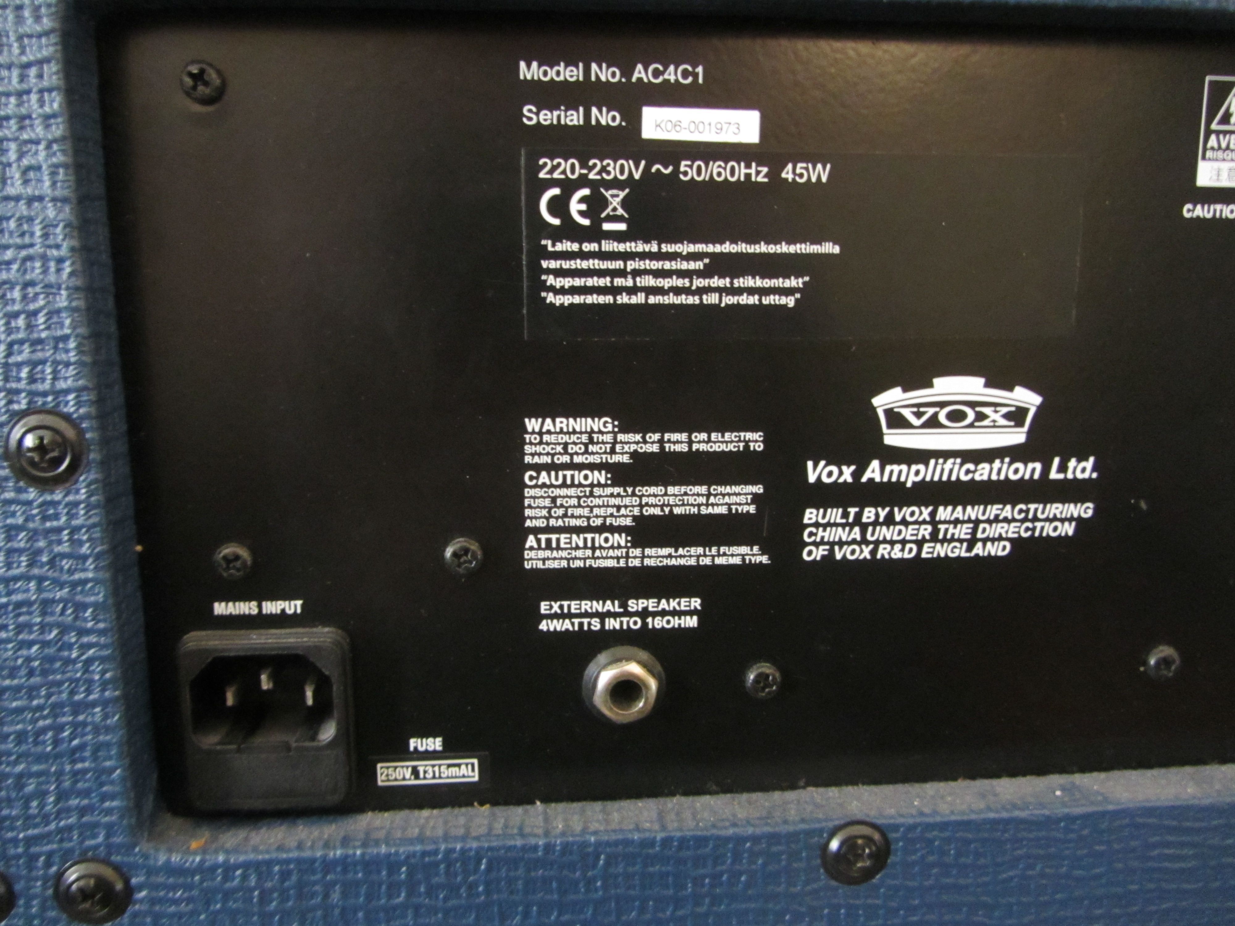 Vox AC4C1 (16166)