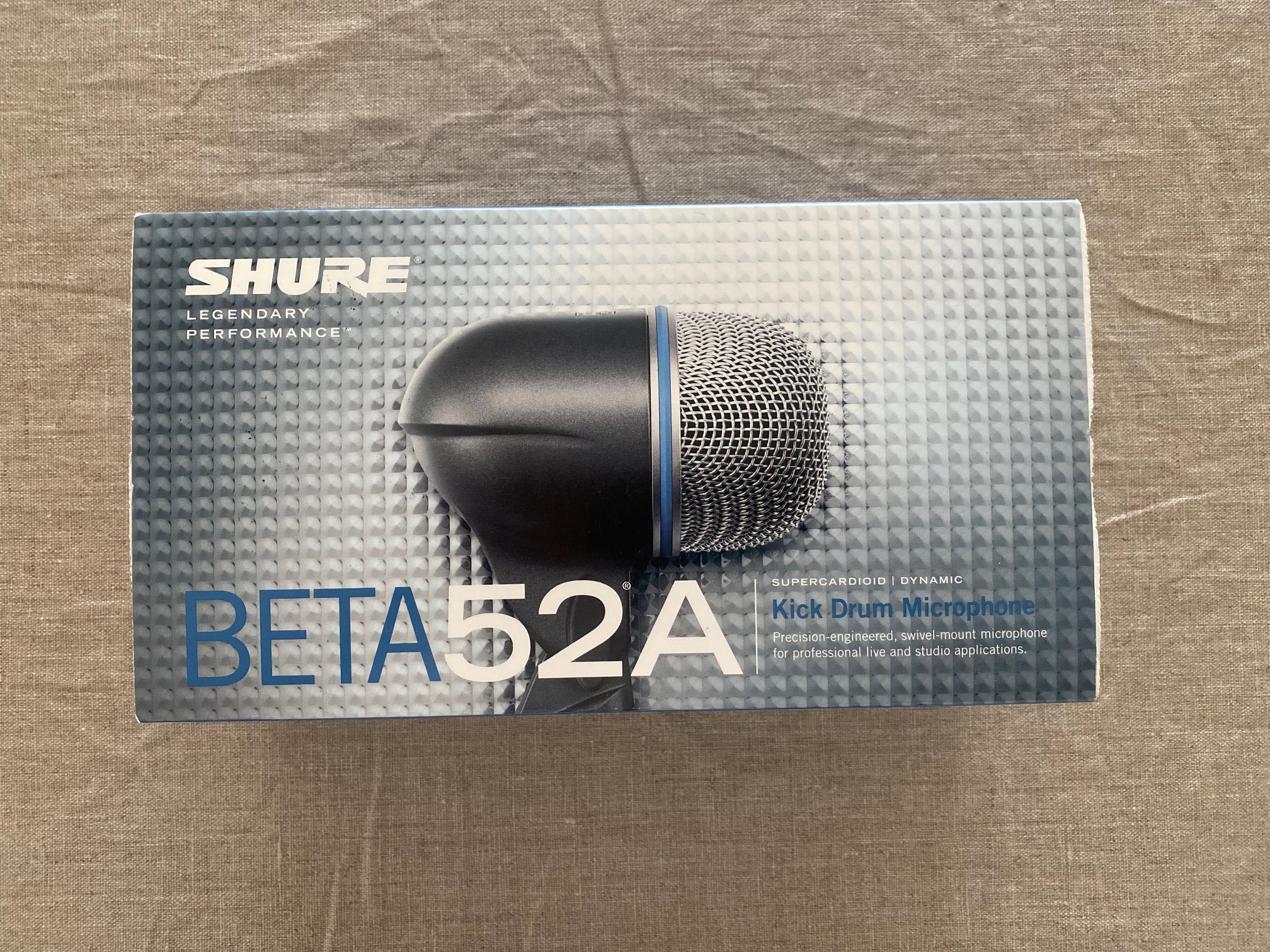 Vends Shure BETA 52A comme neuf 