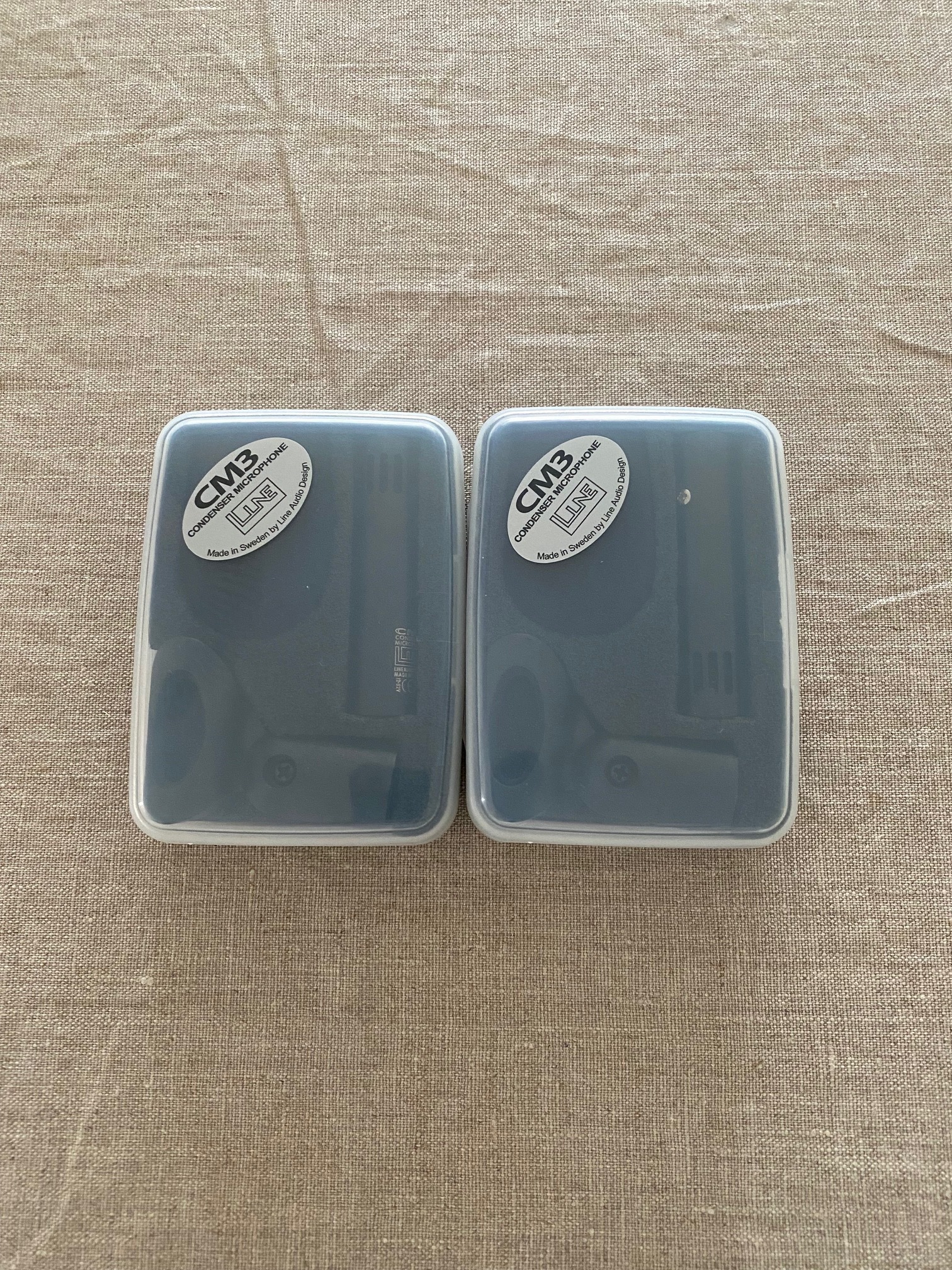 Vends 2 micros Line Audio CM3 en parfait état
