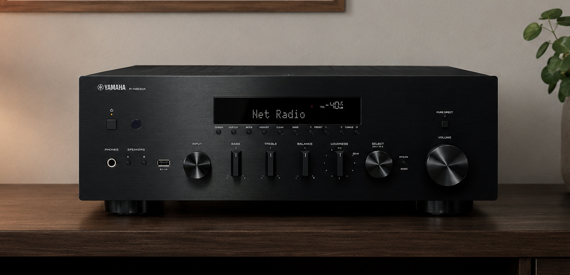 Ampli Yamaha R-N600A Noir SOUS GARANTI