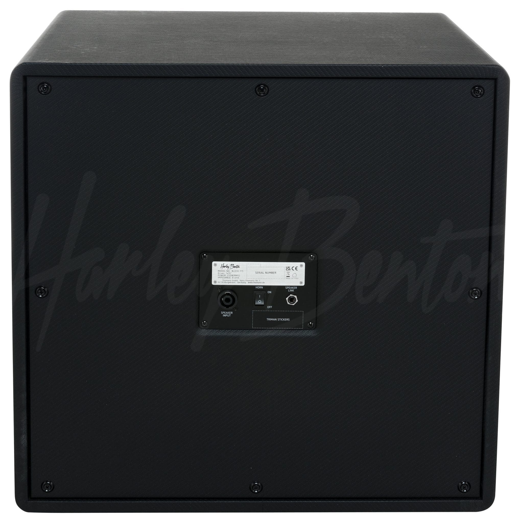 Harley Benton Block-115V : Block-115VREAR