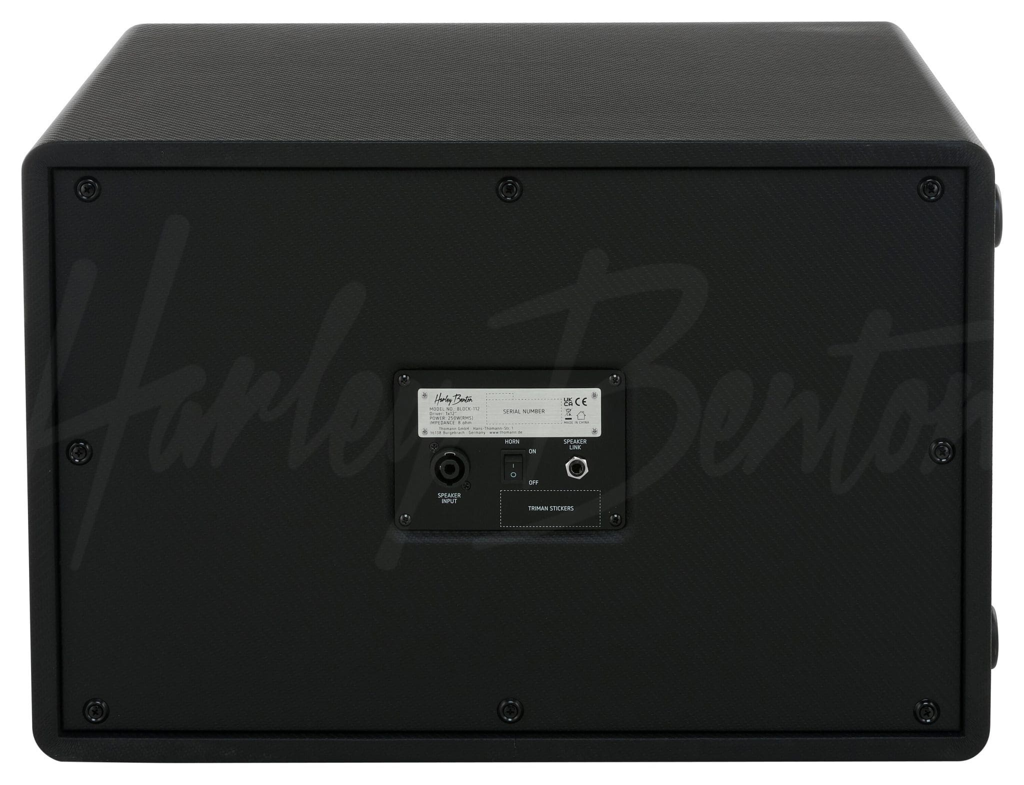 Harley Benton Block-112VH : Block-112VHREAR