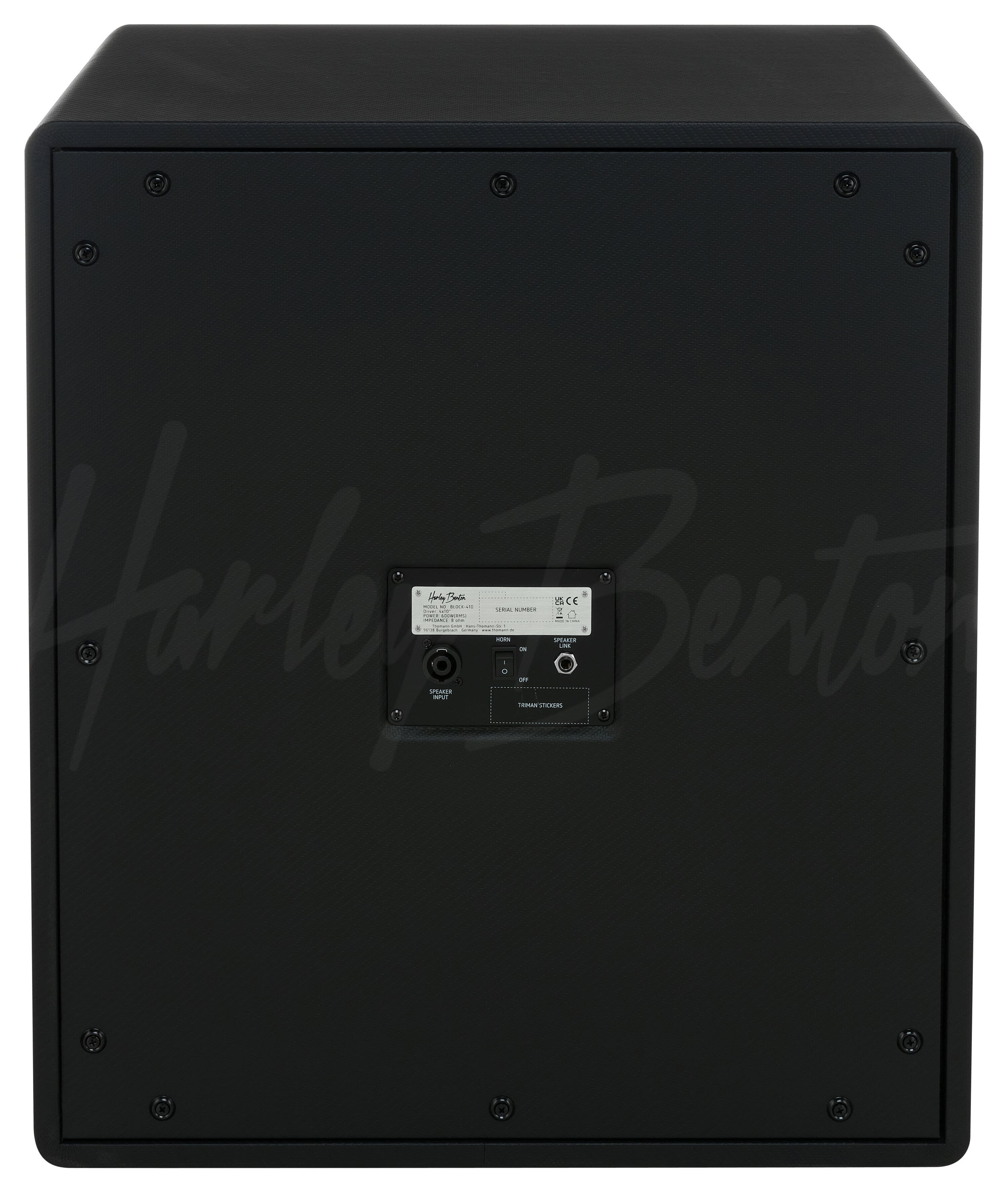 Harley Benton Block-410V : Block-410VREAR