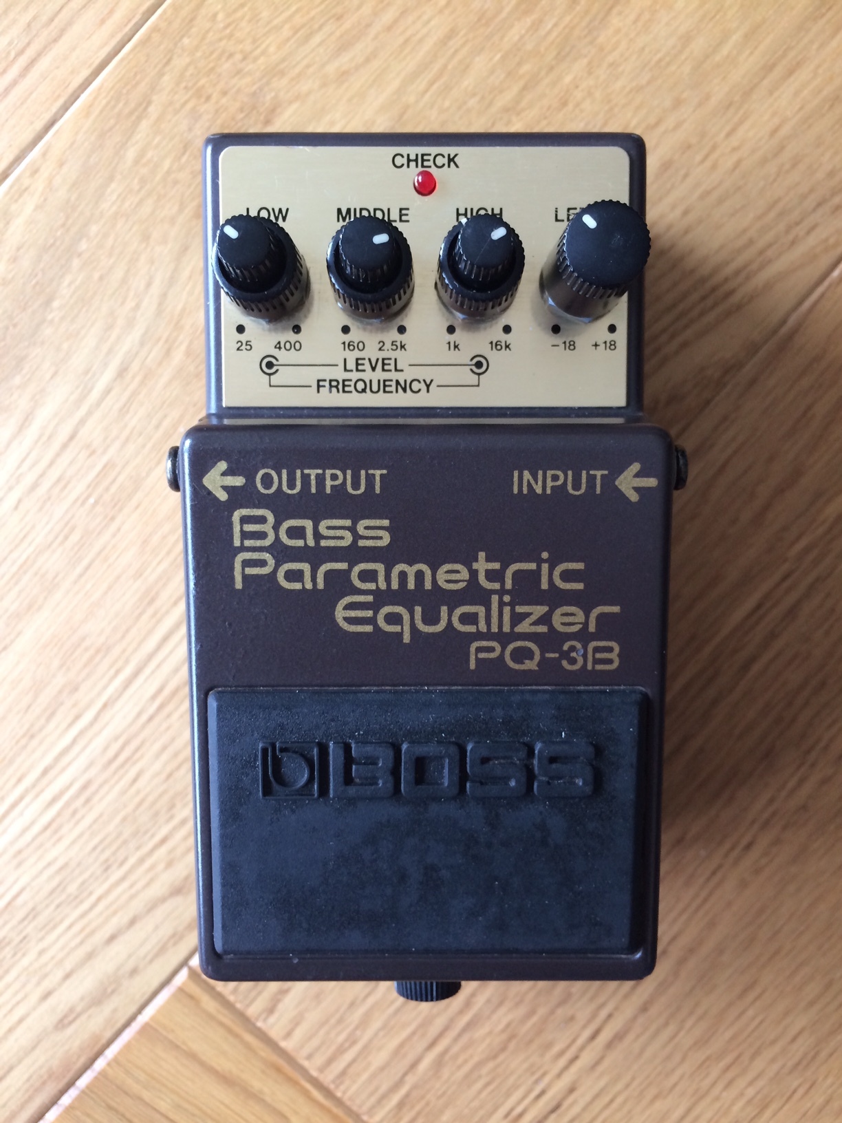 Boss PQ-3B Bass Parametric Equalizer (16906)