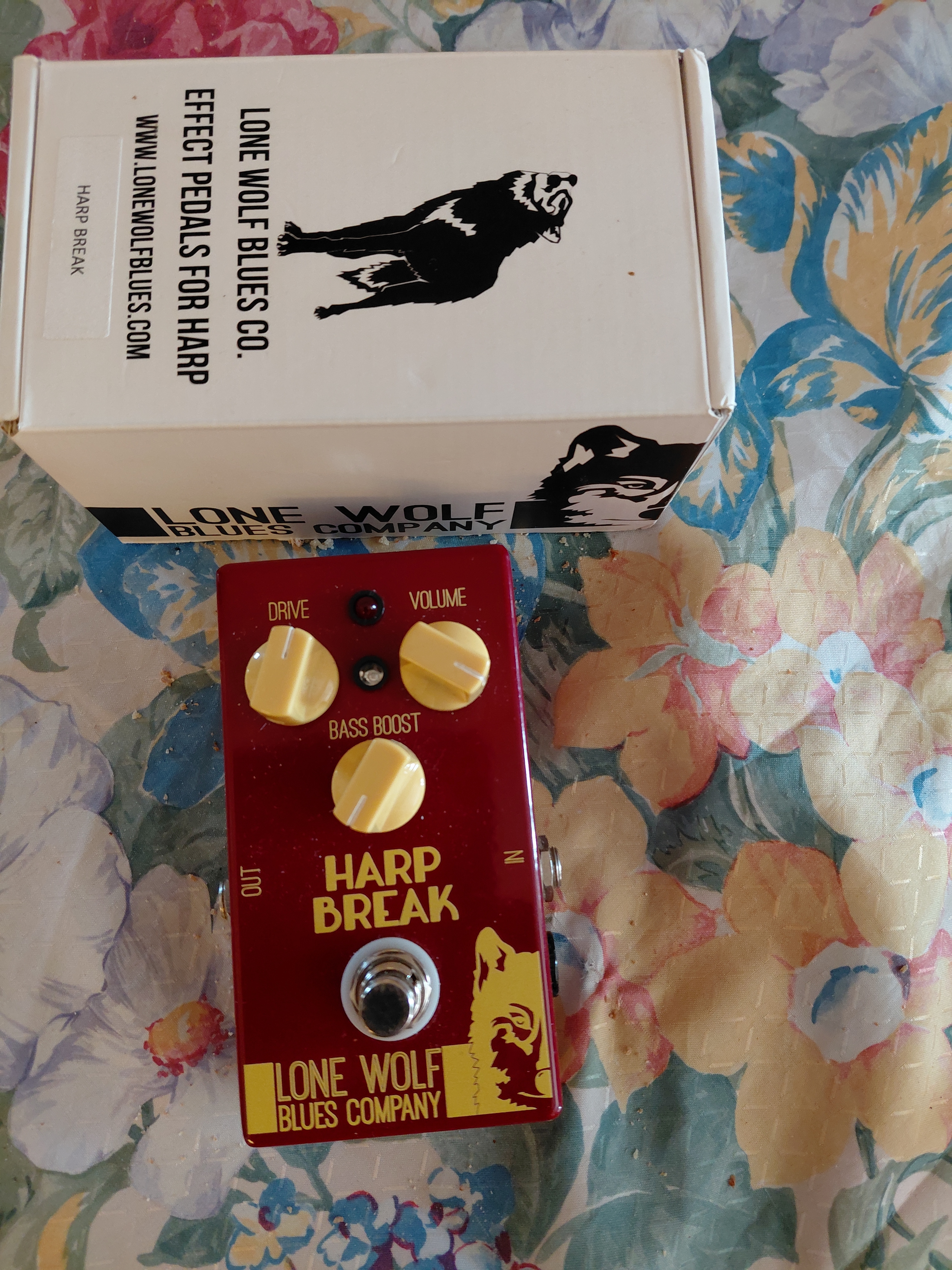 Vend pédale LONE WOLF Harp Break 