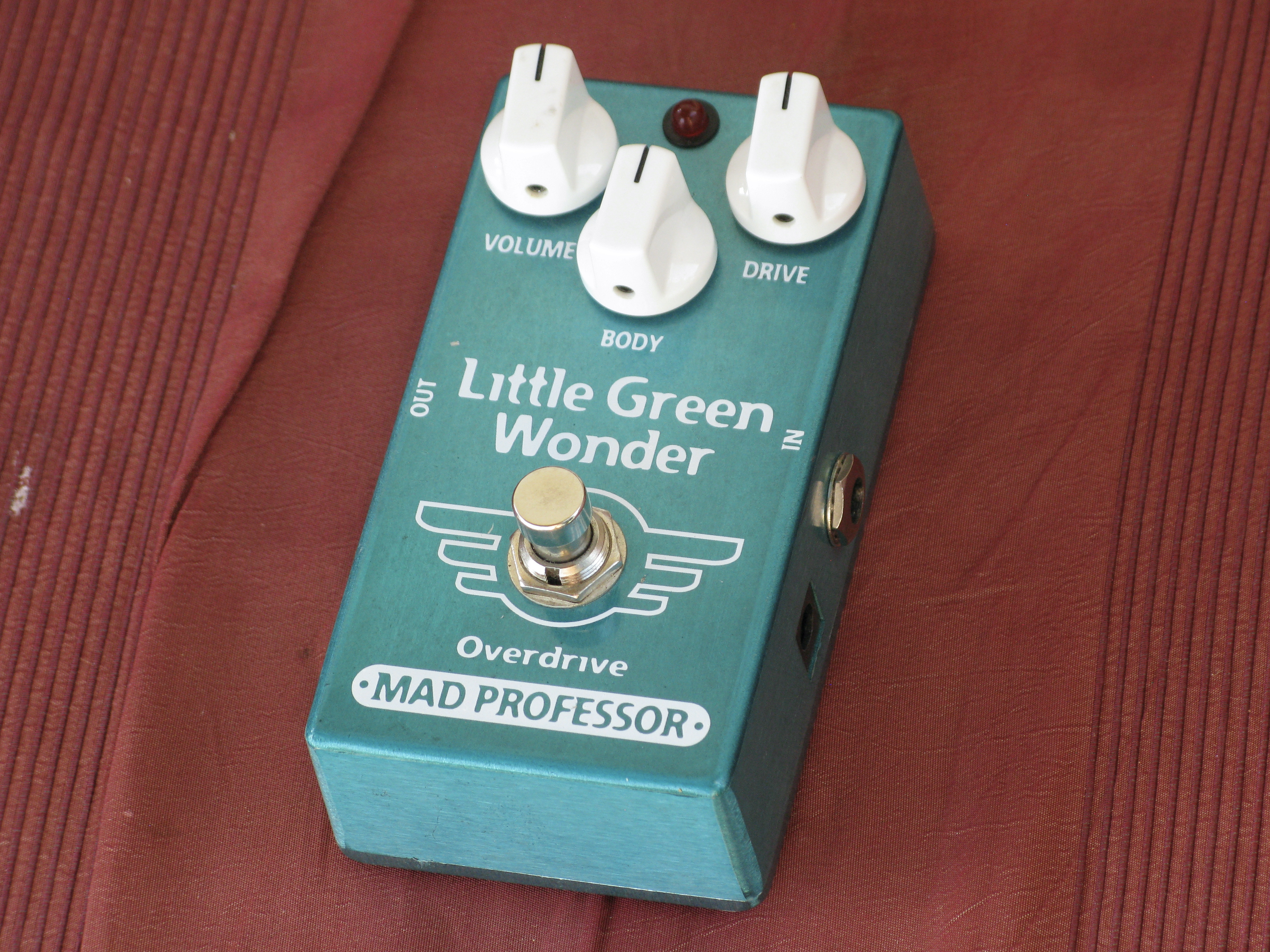 vend pédale Mad Professor Little Green Wonder Overdrive