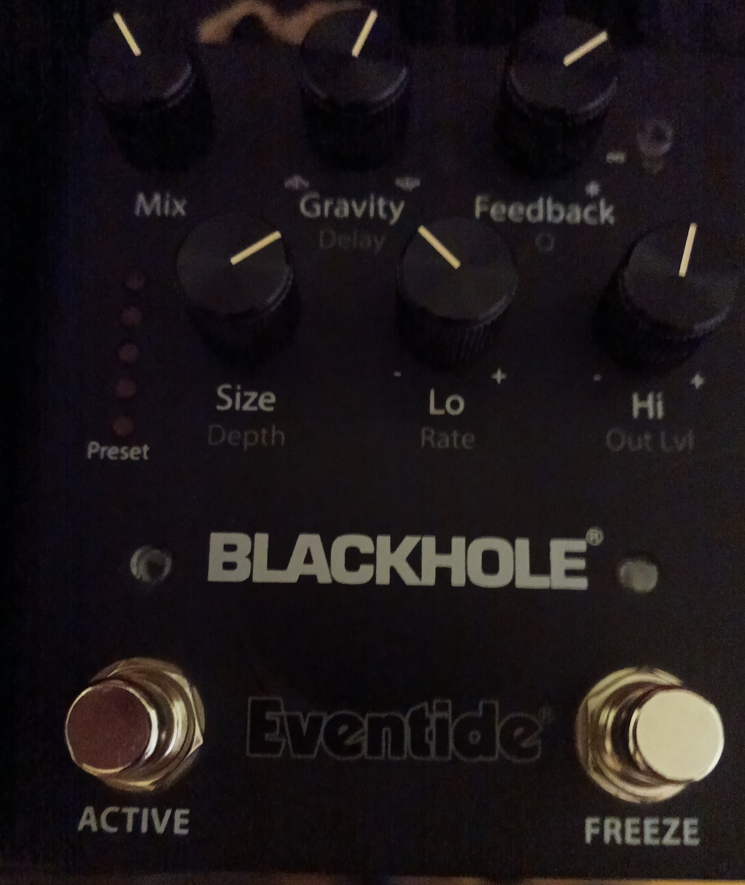PEDALE EVENTIDE BLACKHOLE