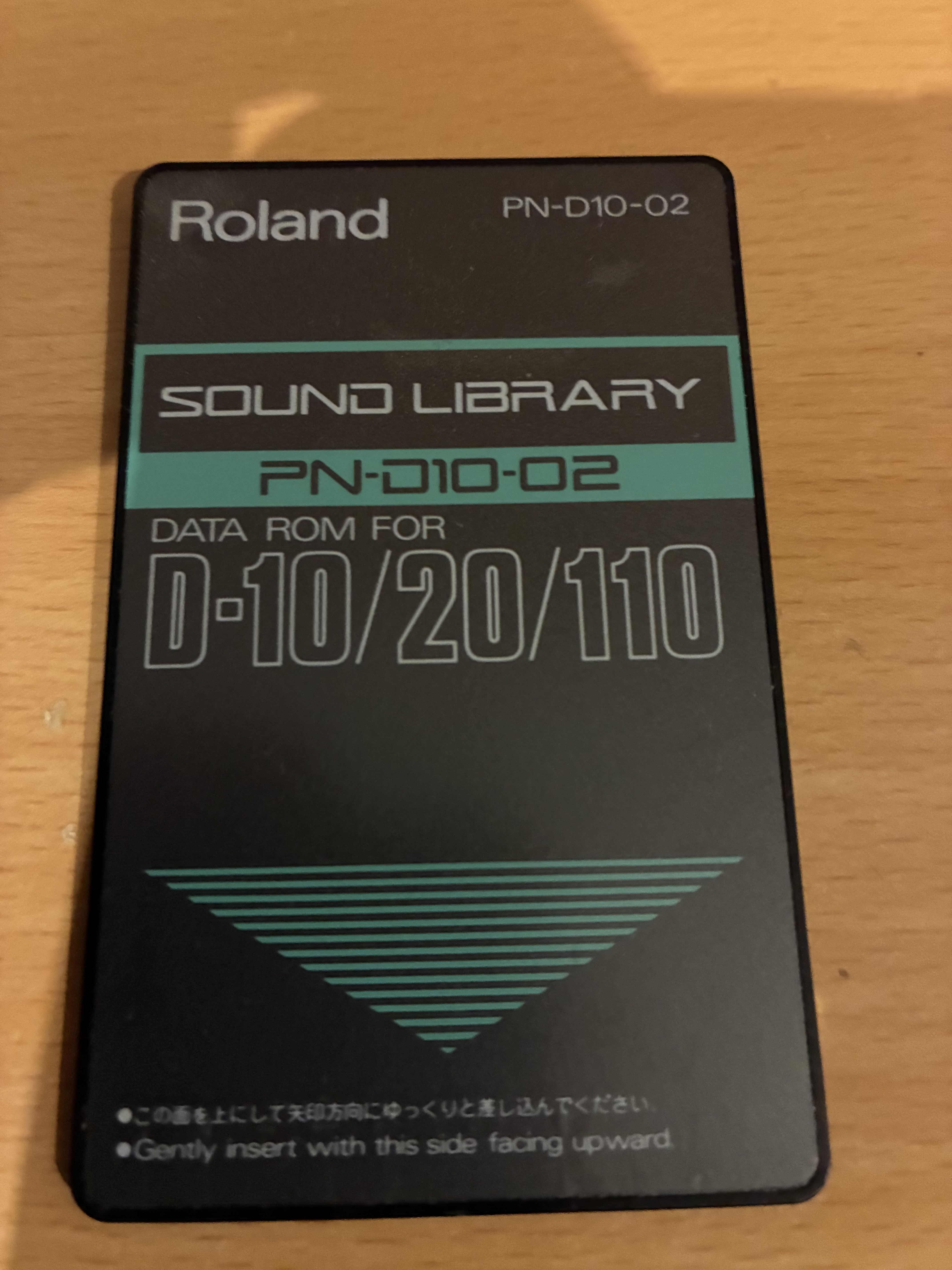 Cartes Roland PN D10