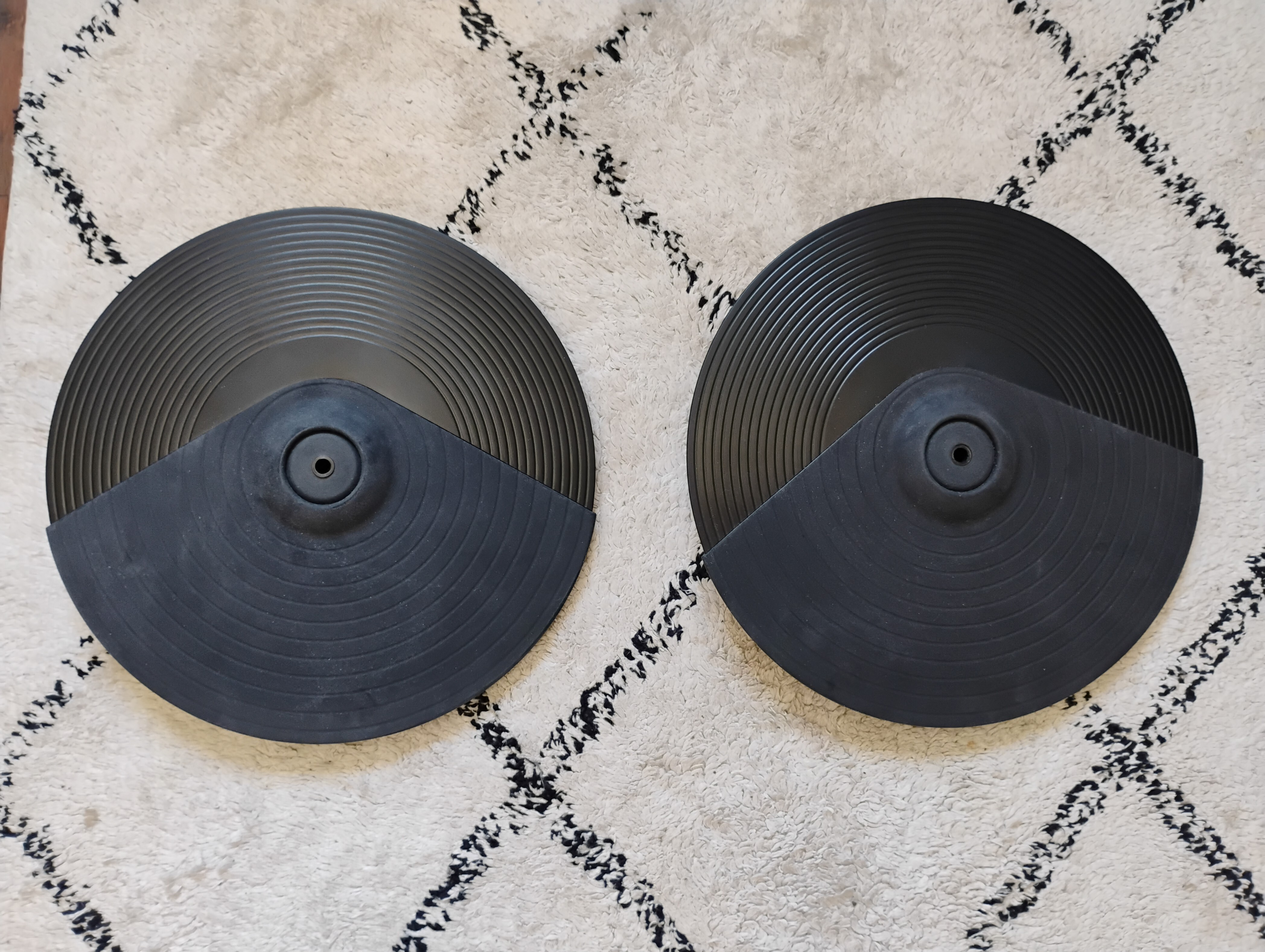 Lot 2x Pad Cymbale Millenium MPS 