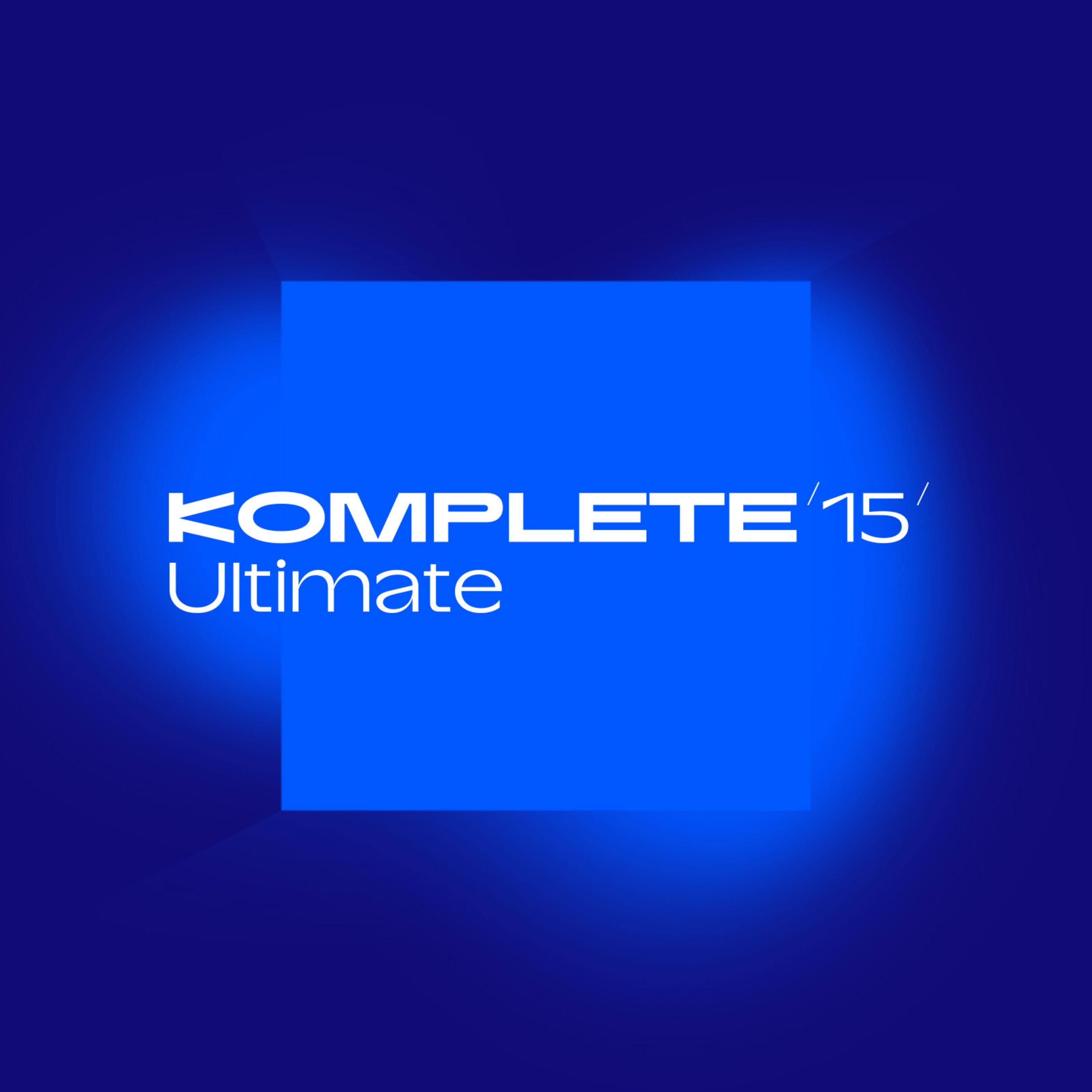 Native instruments Komplete Ultimate 15