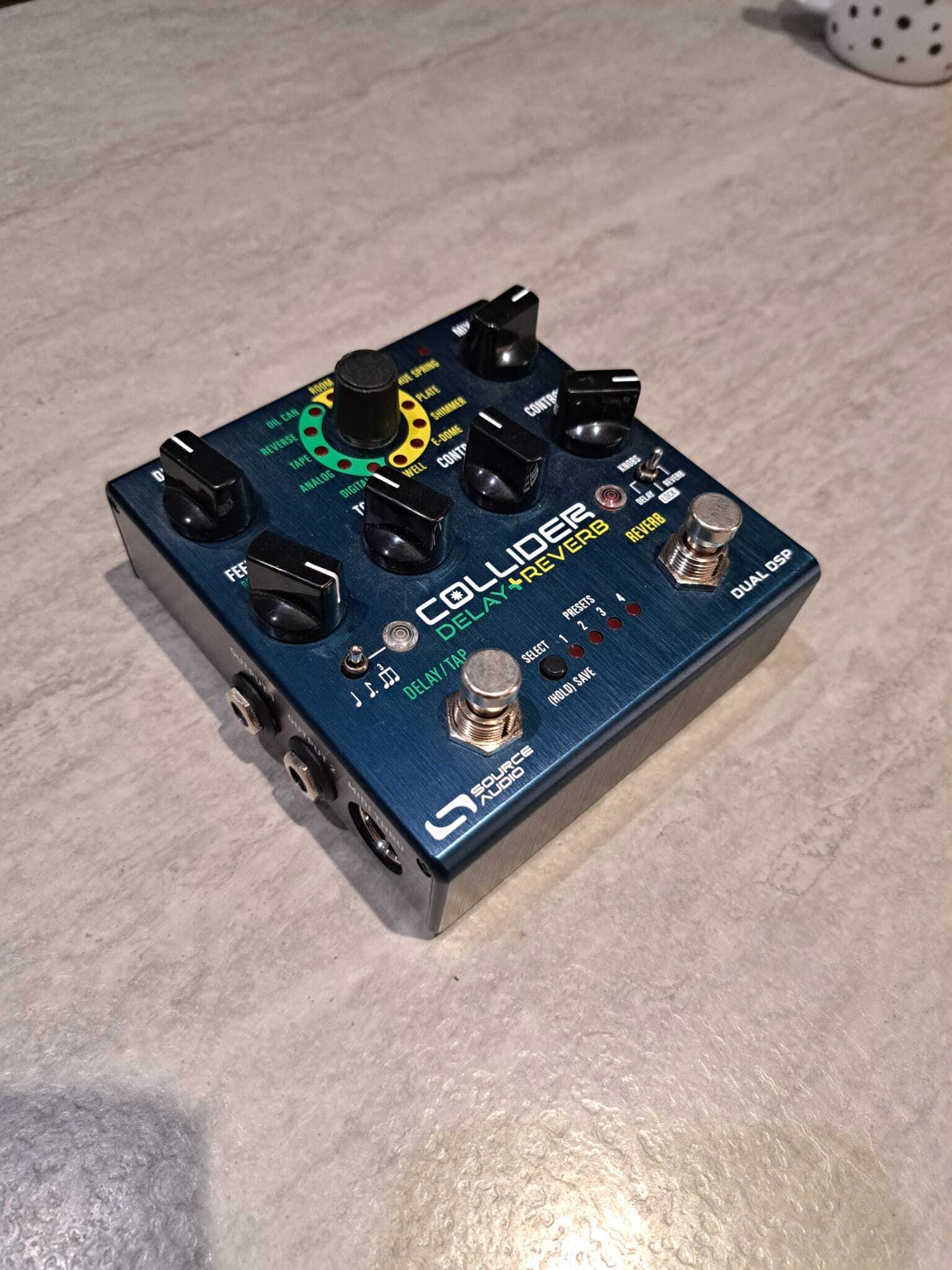 Pédale effet Source Audio SA 263 Collider Delay+ Reverb