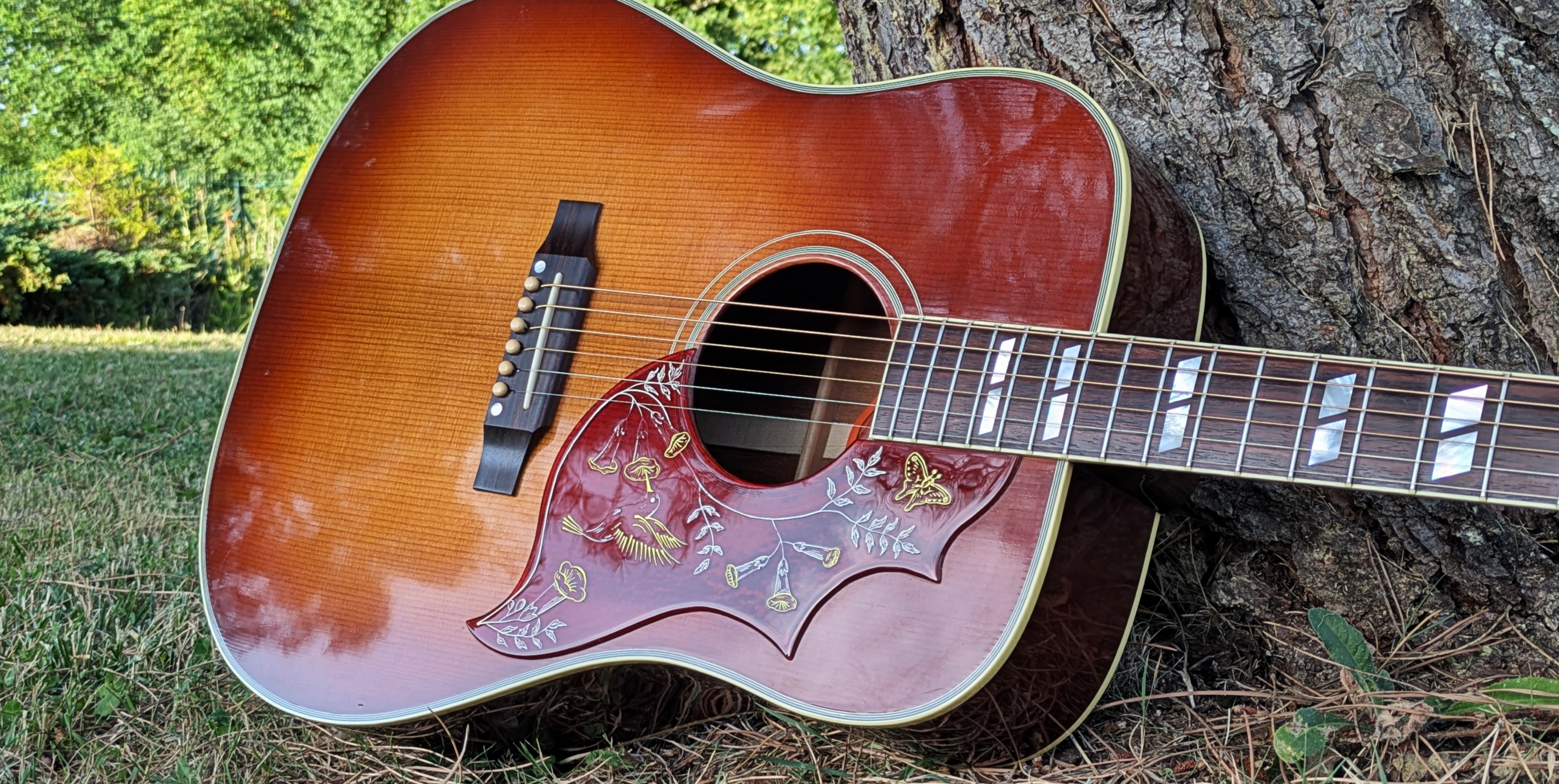GIBSON HUMMINGBIRD VINTAGE 