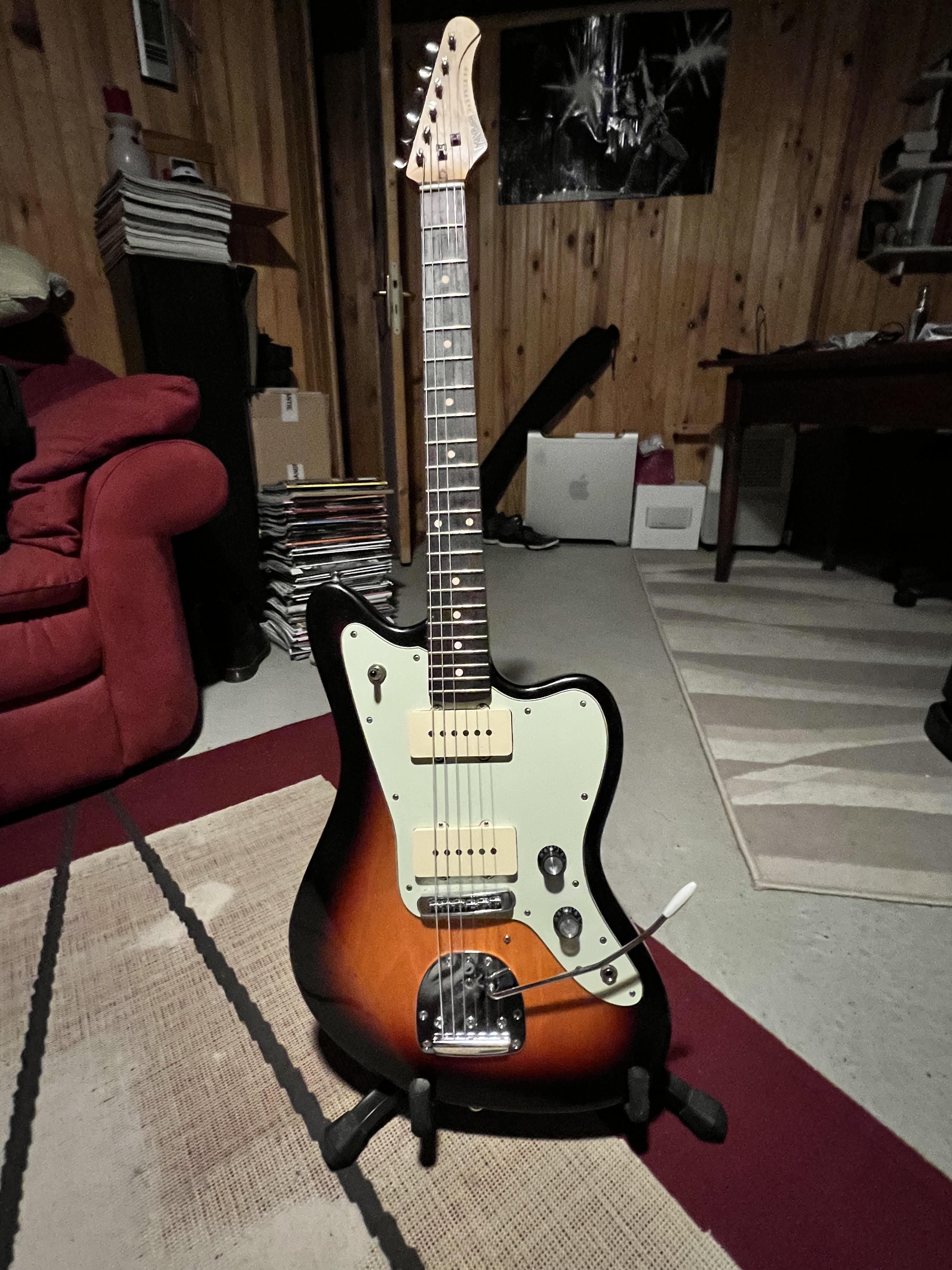 VENDS MAYBACH JAZPOLE 63 3 TONE SUNBURST AGED