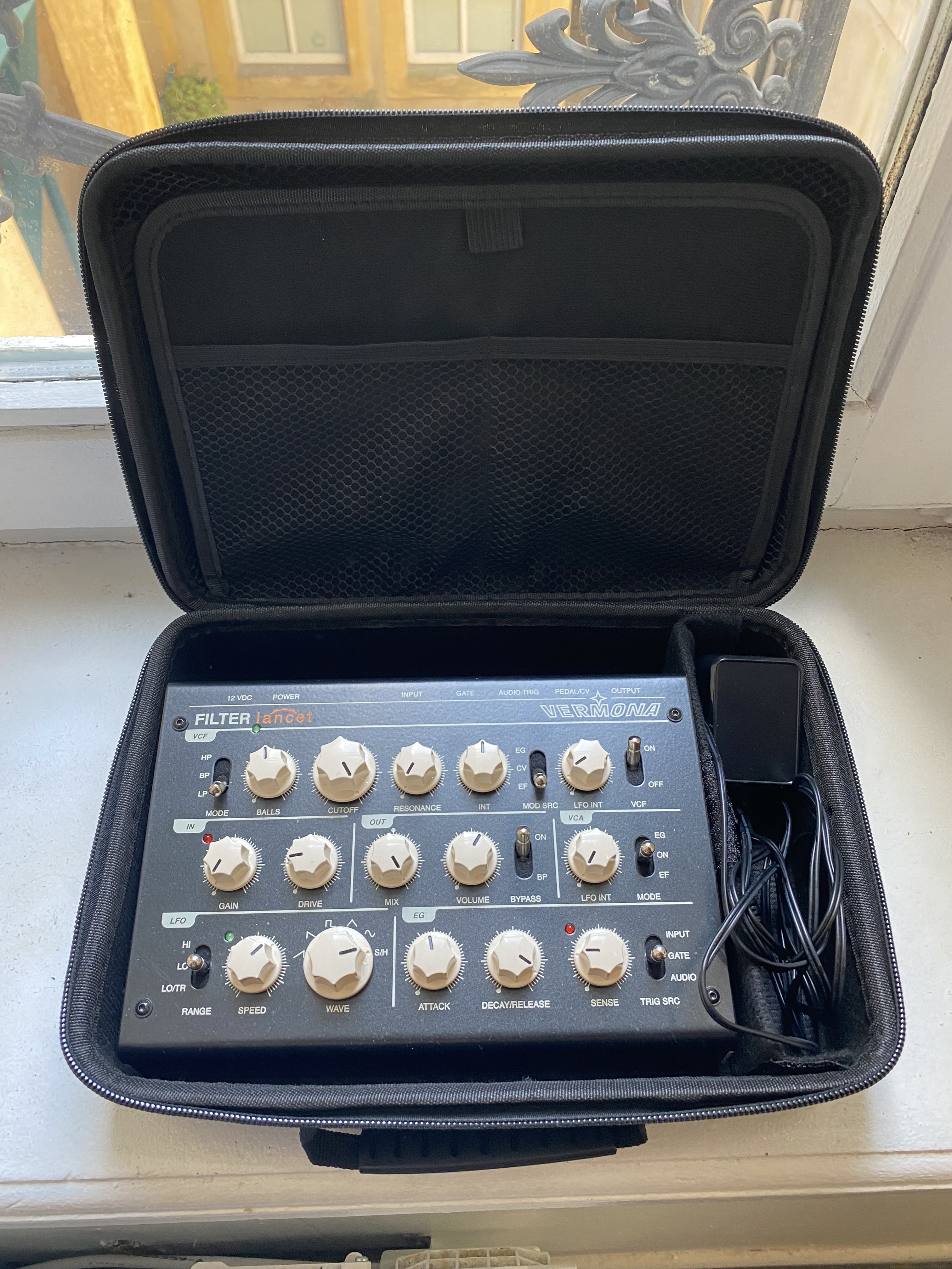 Vends Vermona Filter Lancet avec une housse de transport
