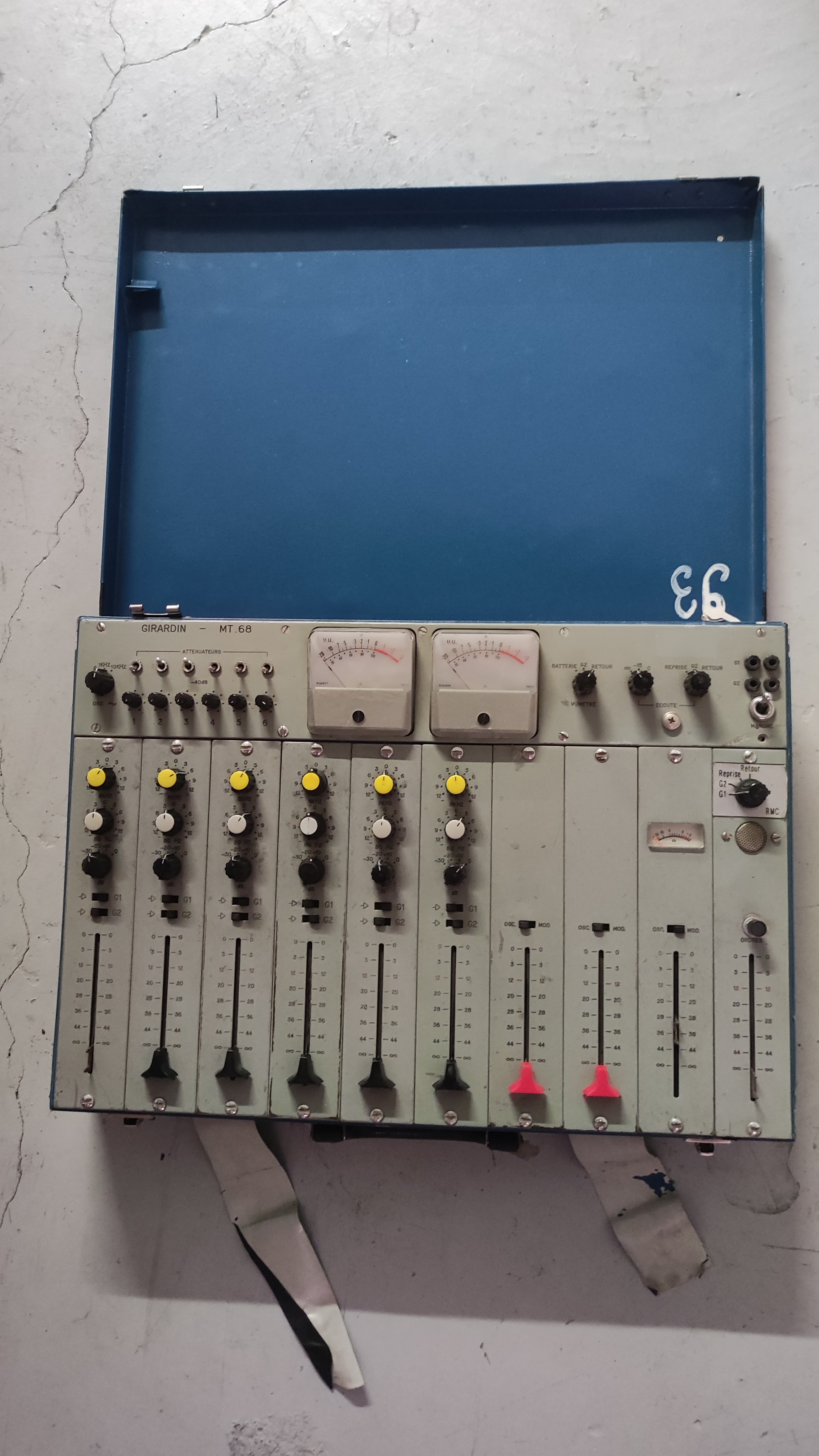 Consle audio Girardin MT68