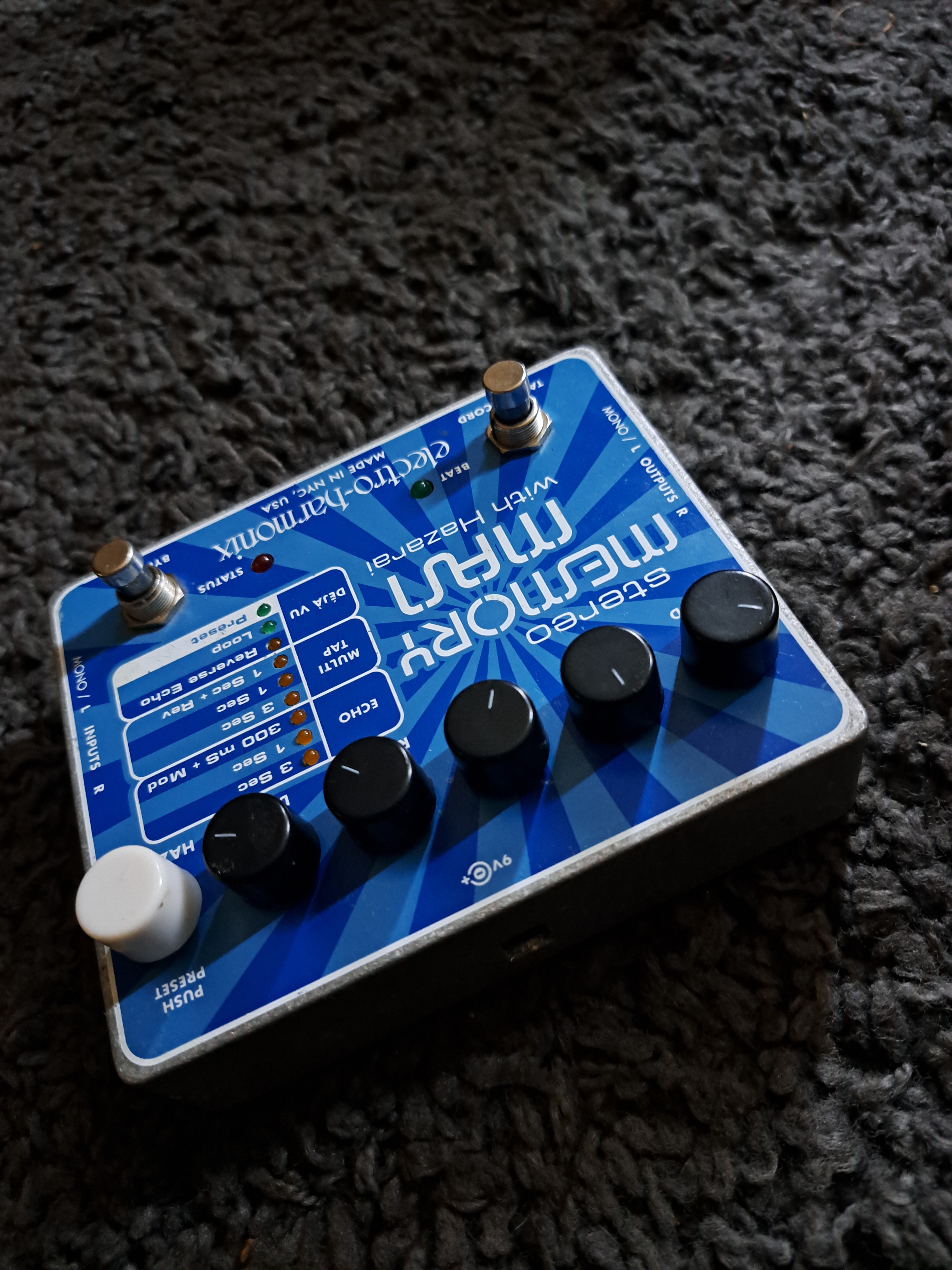Electro-Harmonix Stereo Memory Man with Hazarai (34071)