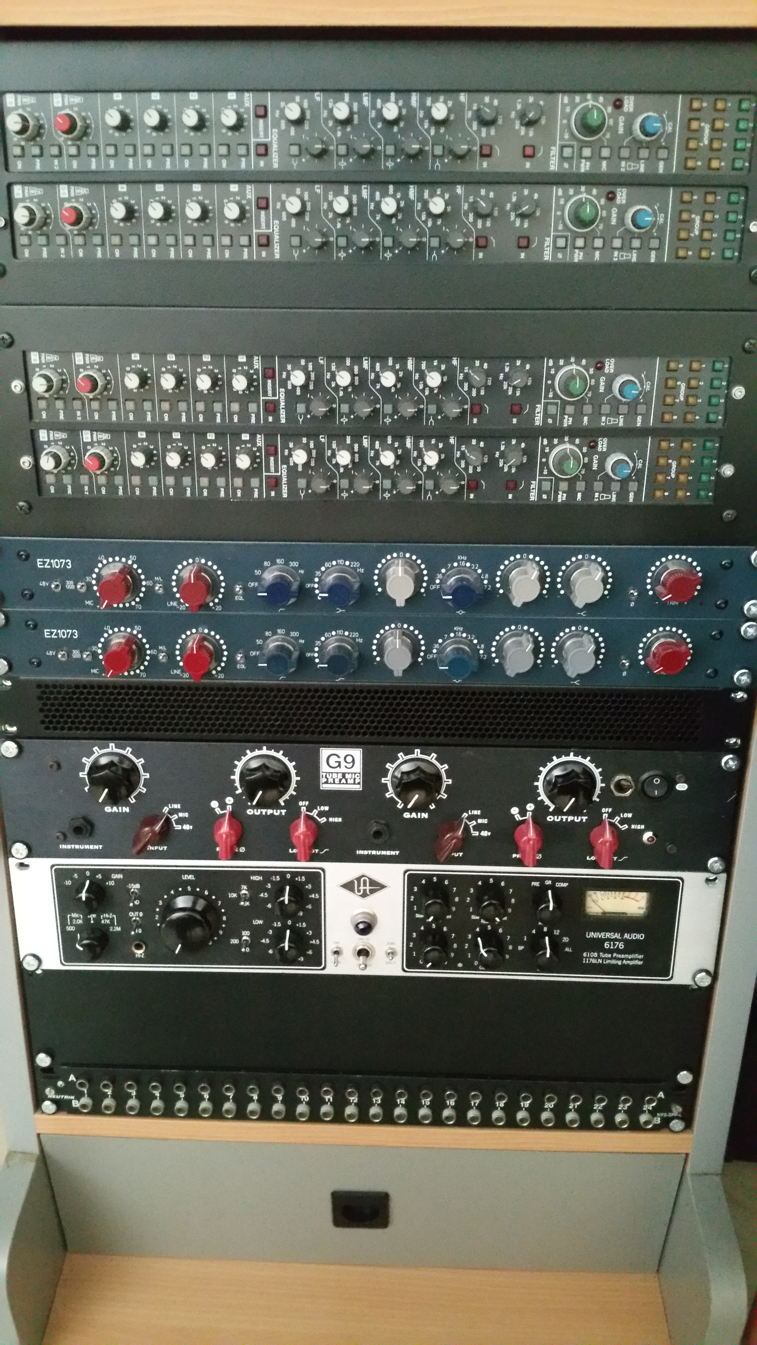 2 Studer 980 rack