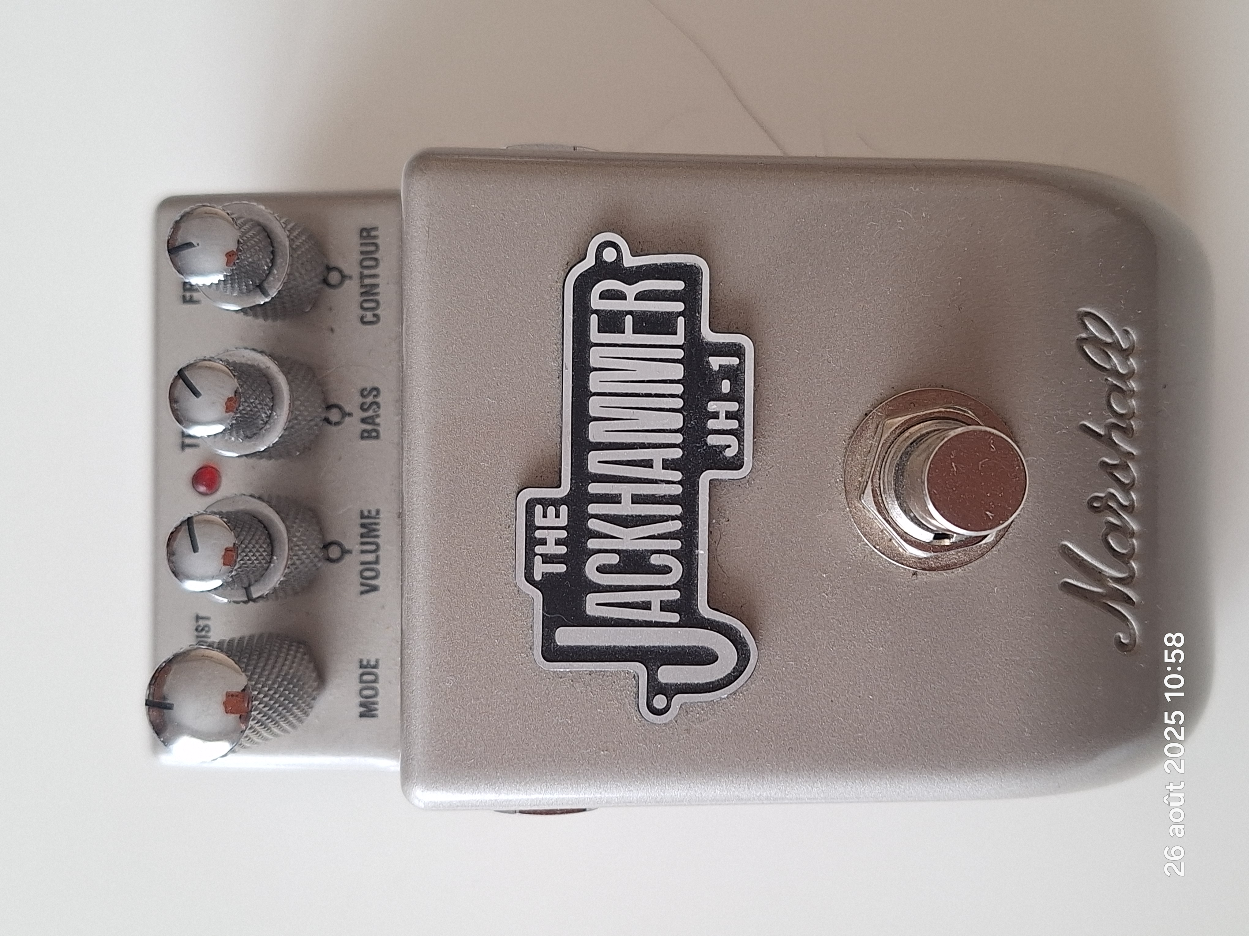 Vends distorsion Marshall Jackhammer