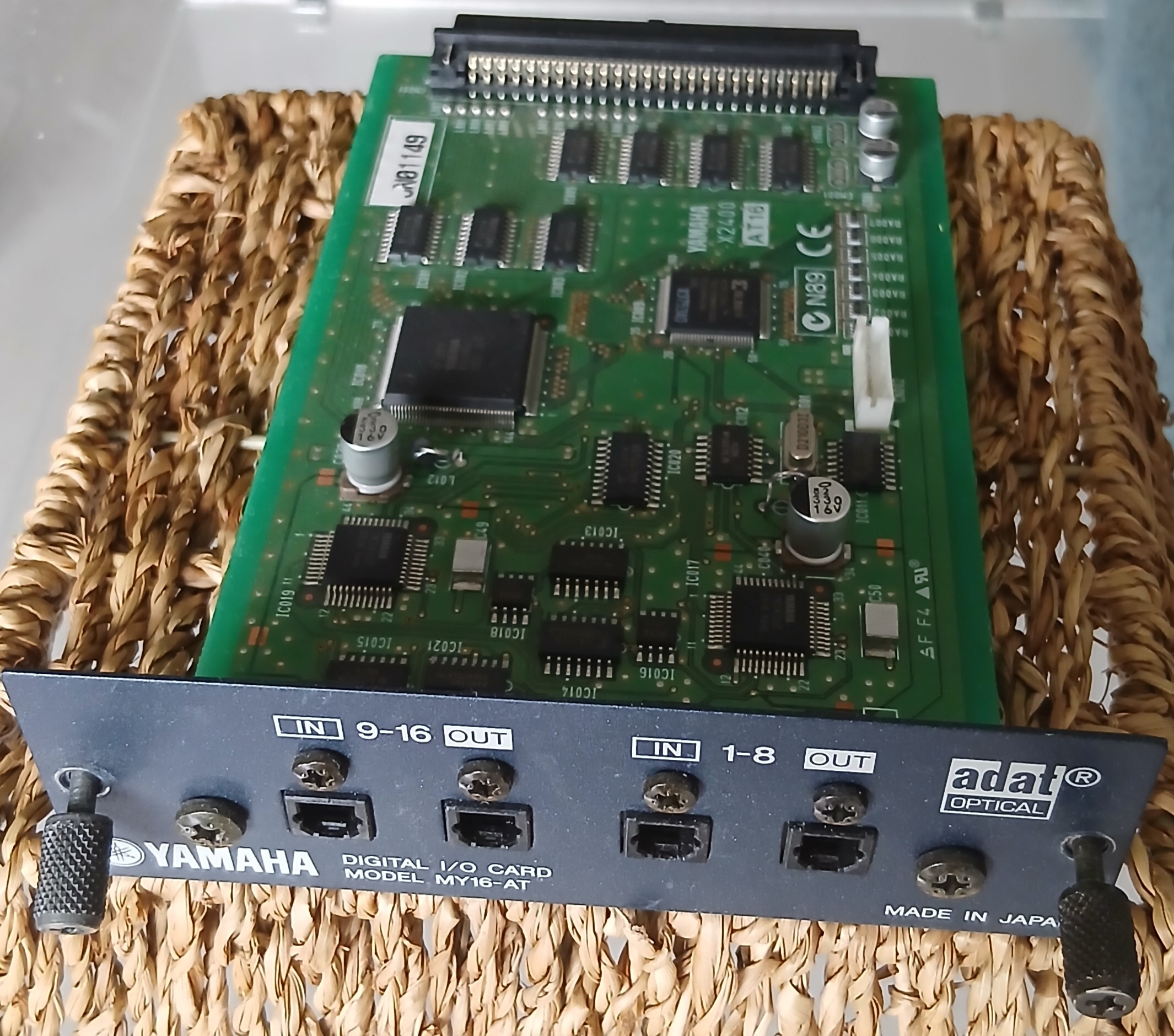 Vends carte d'extension Yamaha my16-at 