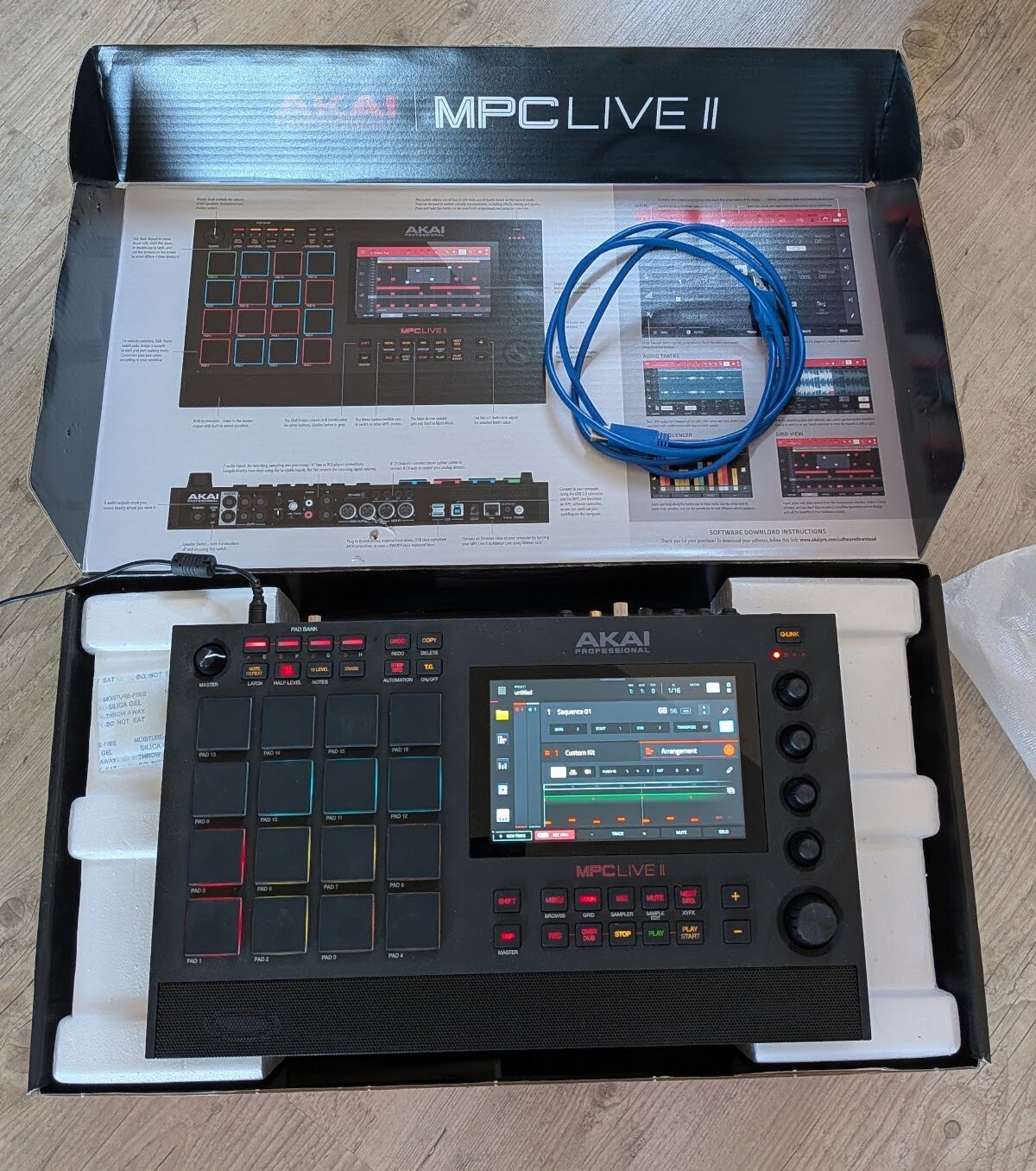 MPC Live 2 + DeckSaver + SSD 240Go