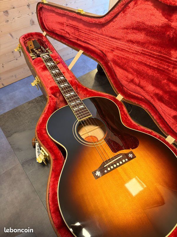 Gibson J-185 Vintage Sunburst - Excellent état! 