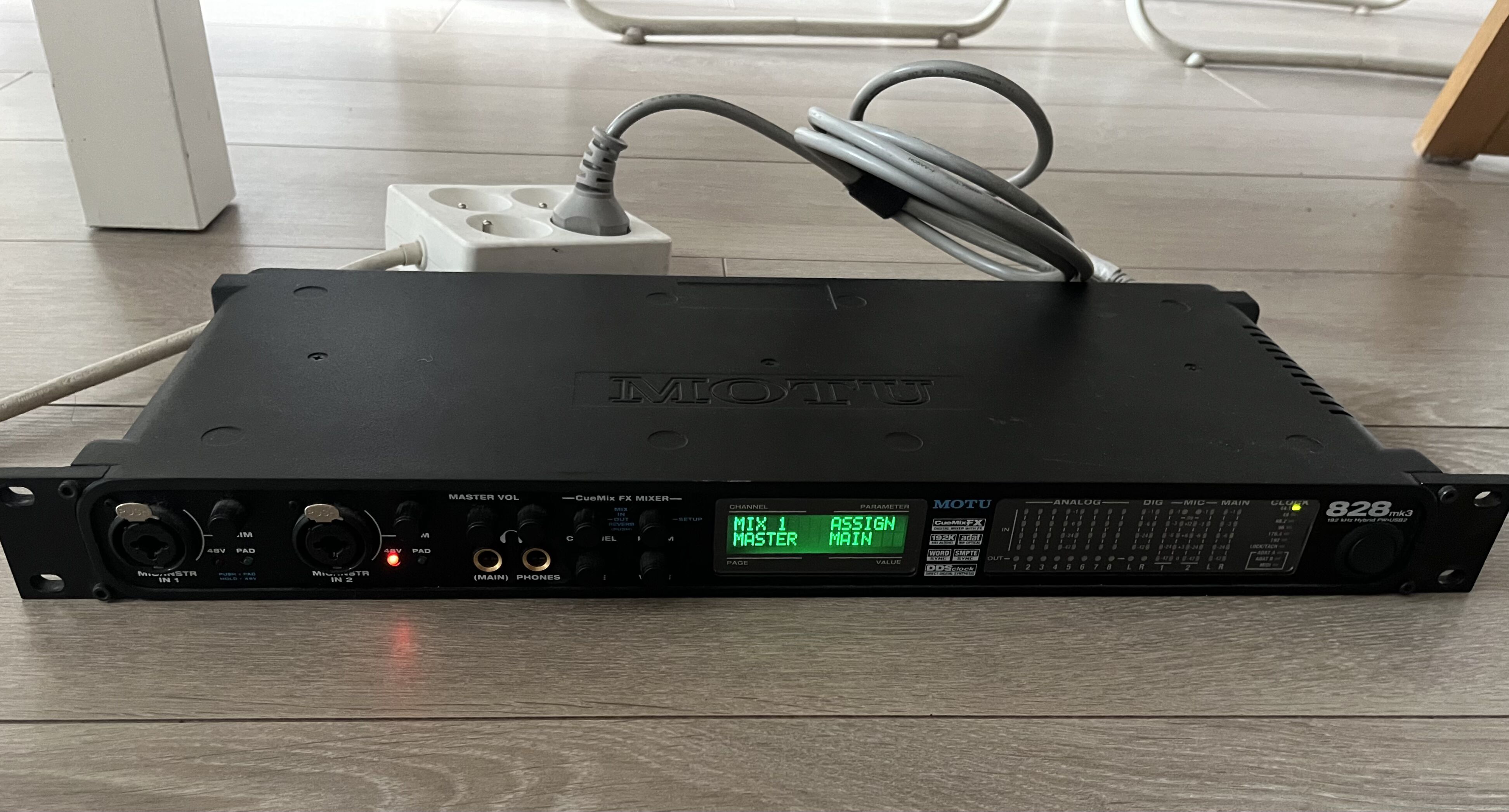 Vends Motu 828 mk3 Hybrid 