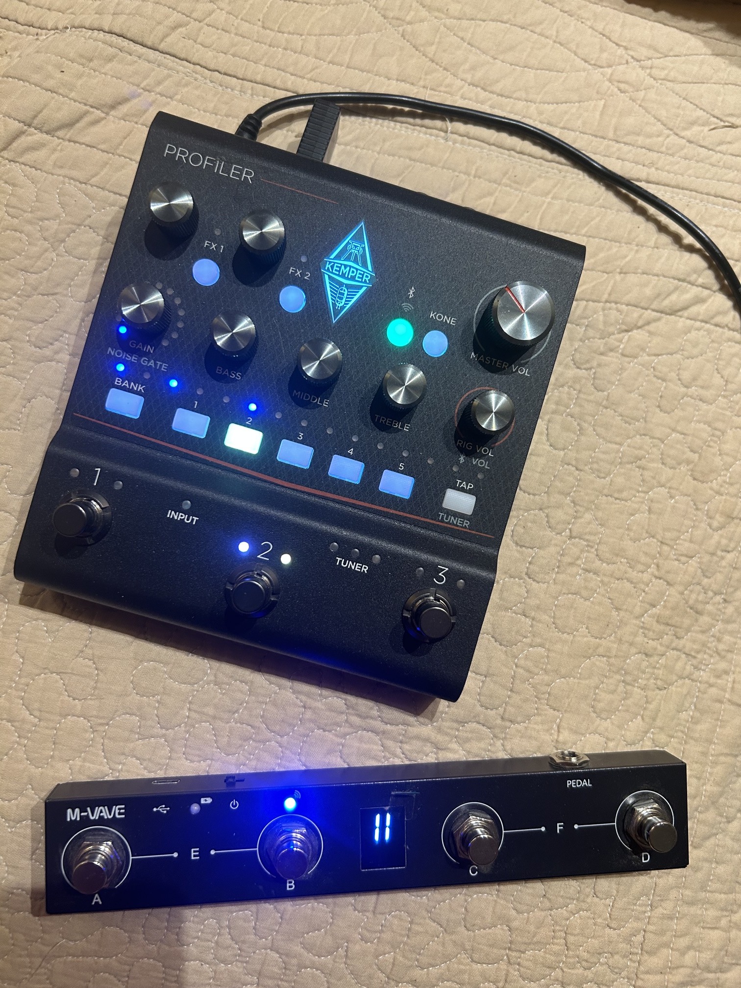 Kemper Player MKII – Levels II & III activés  