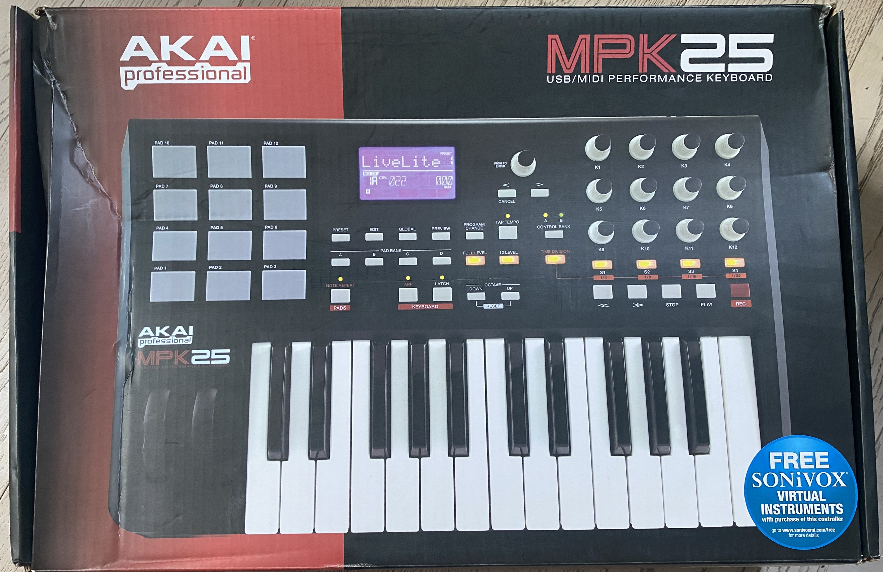 Vends AKAI MPK25