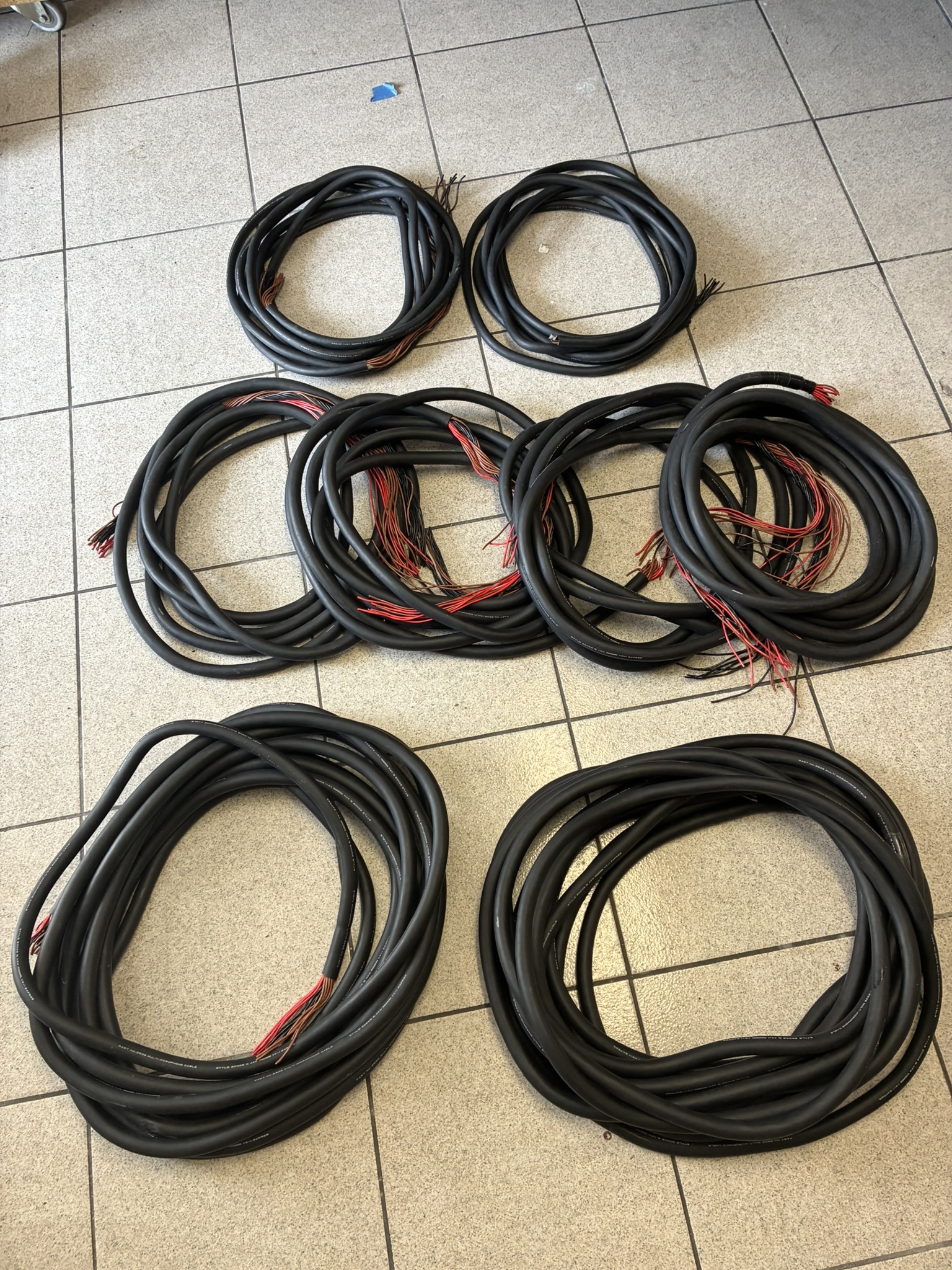 Vends lots multipaires MOGAMI 24 paire et 16 paires
