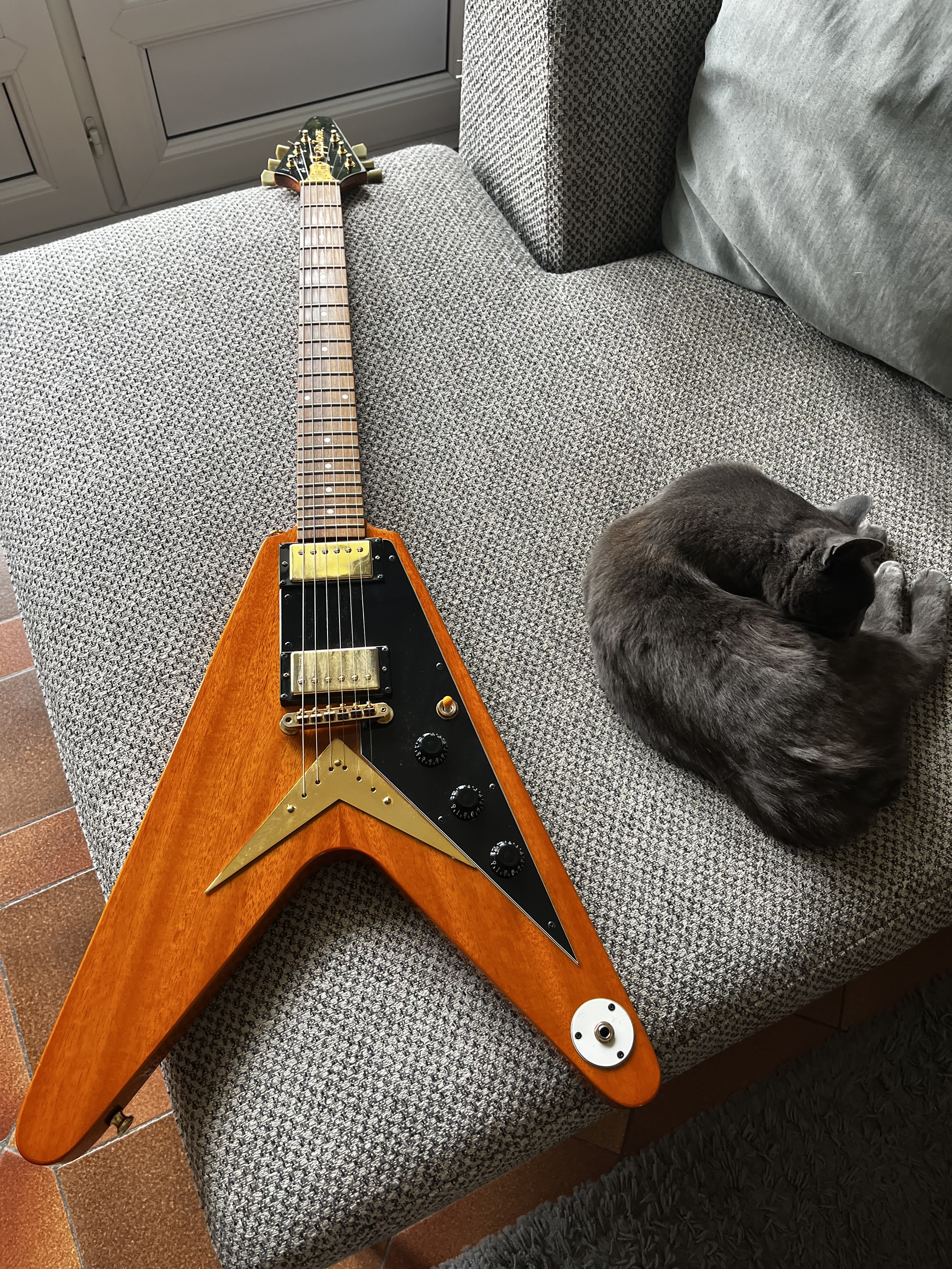 Vends Epiphone Joe Bonamassa Amos 58 Korina Limited 