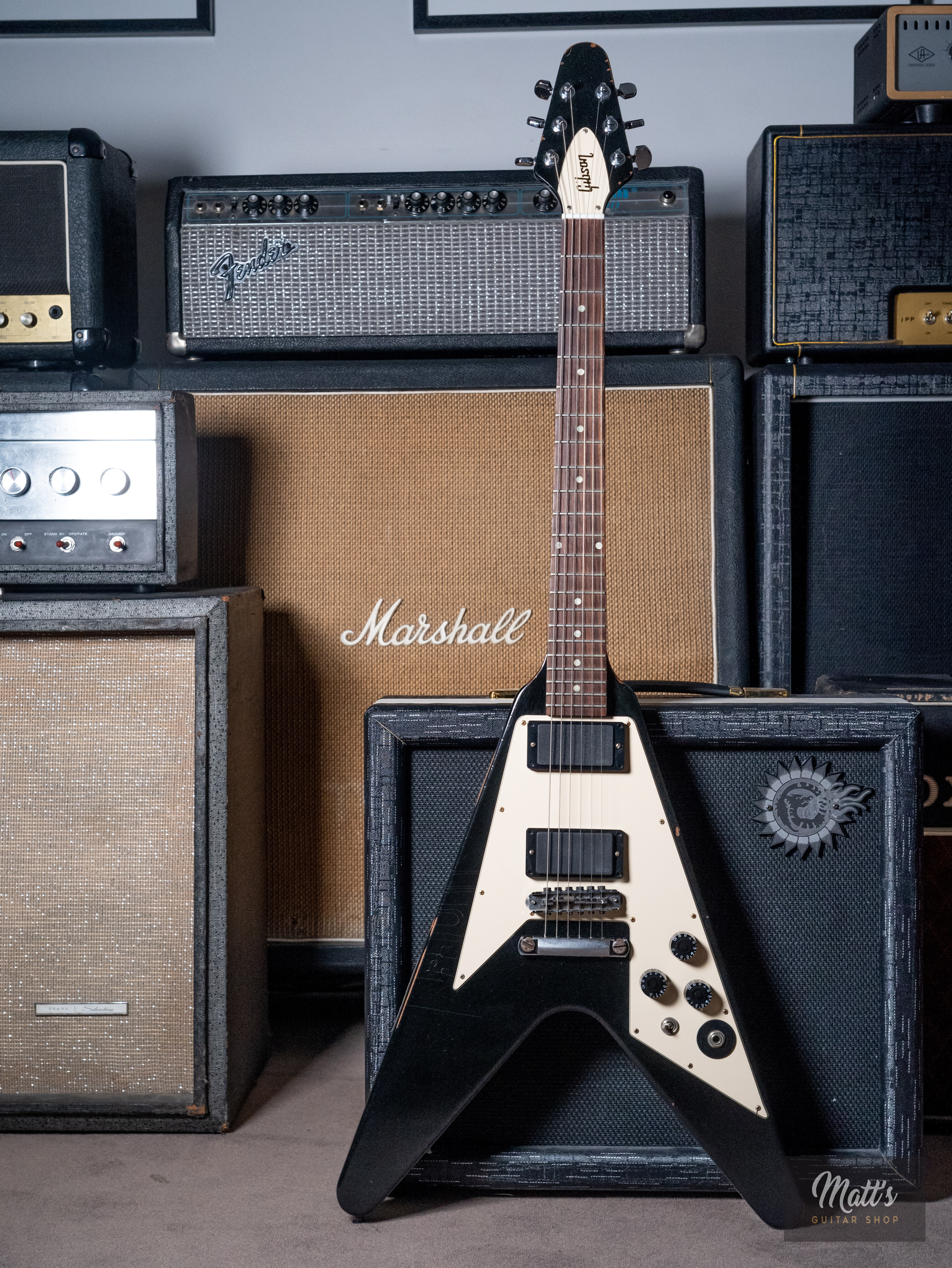 Gibson Custom Shop Kirk Hammett Flying V Aged