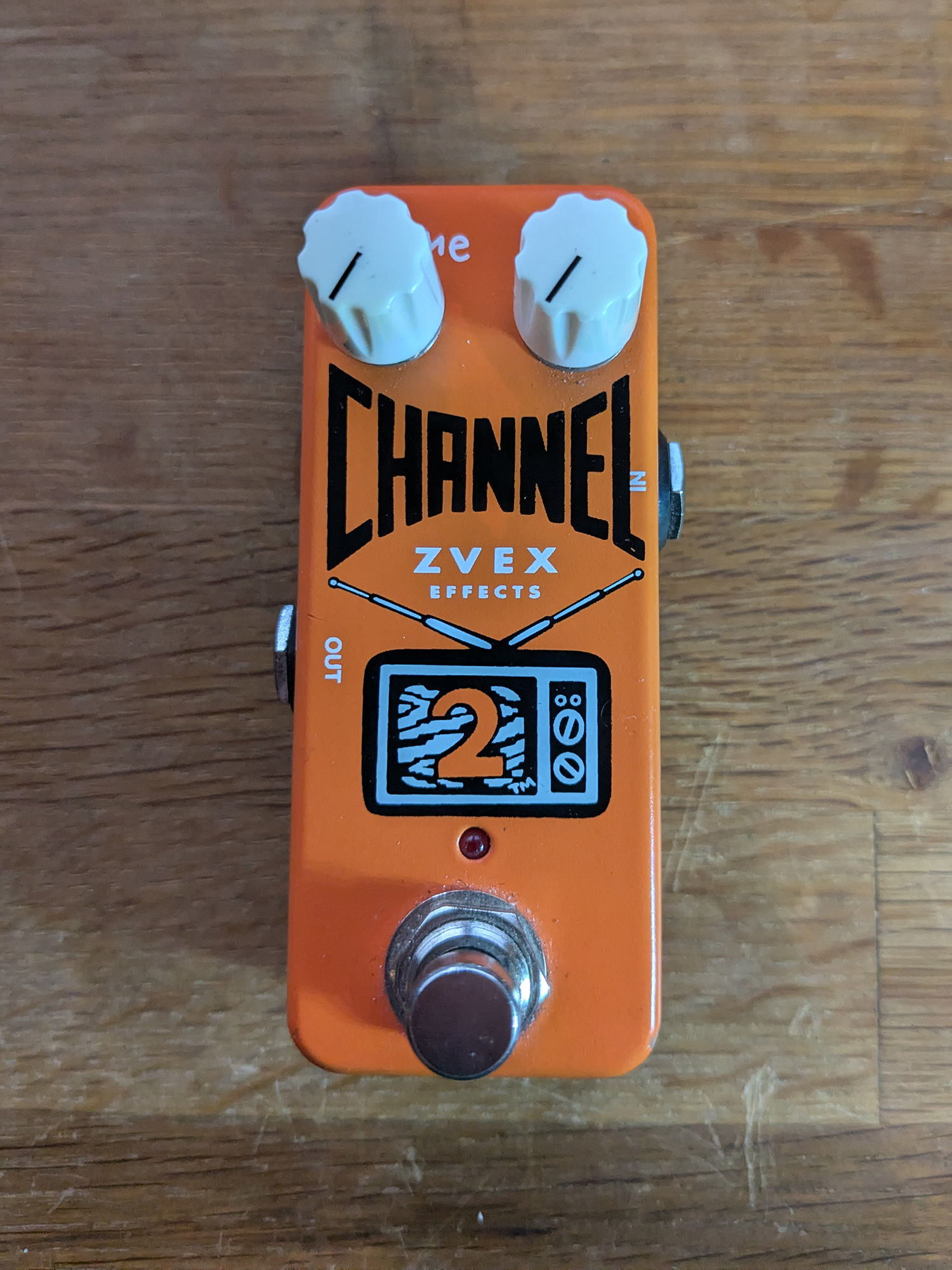 VDS Zvex Channel 2 booster (équiv. Super Hard-On/Super Duper)