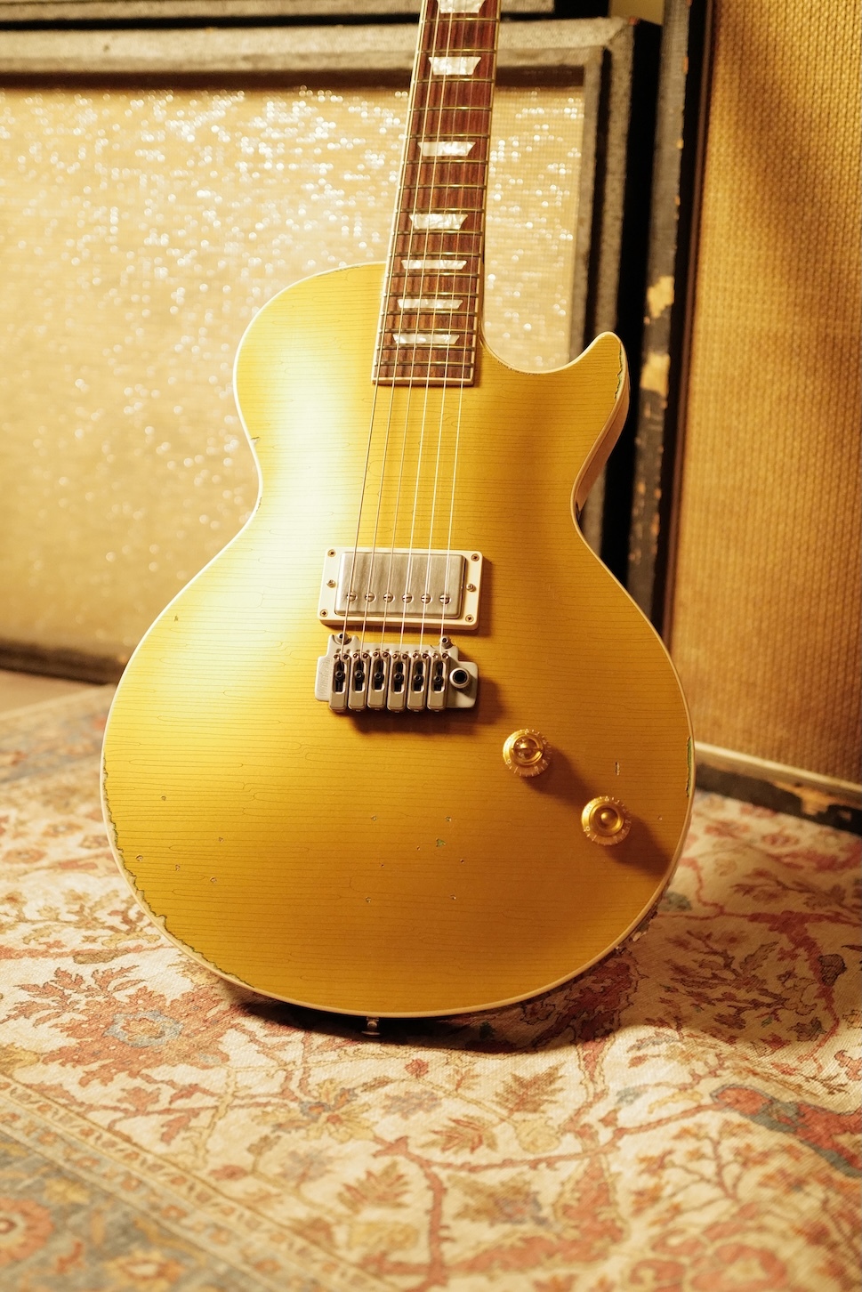 Gibson Les Paul Custom Shop Aged et signée par Joe Perry