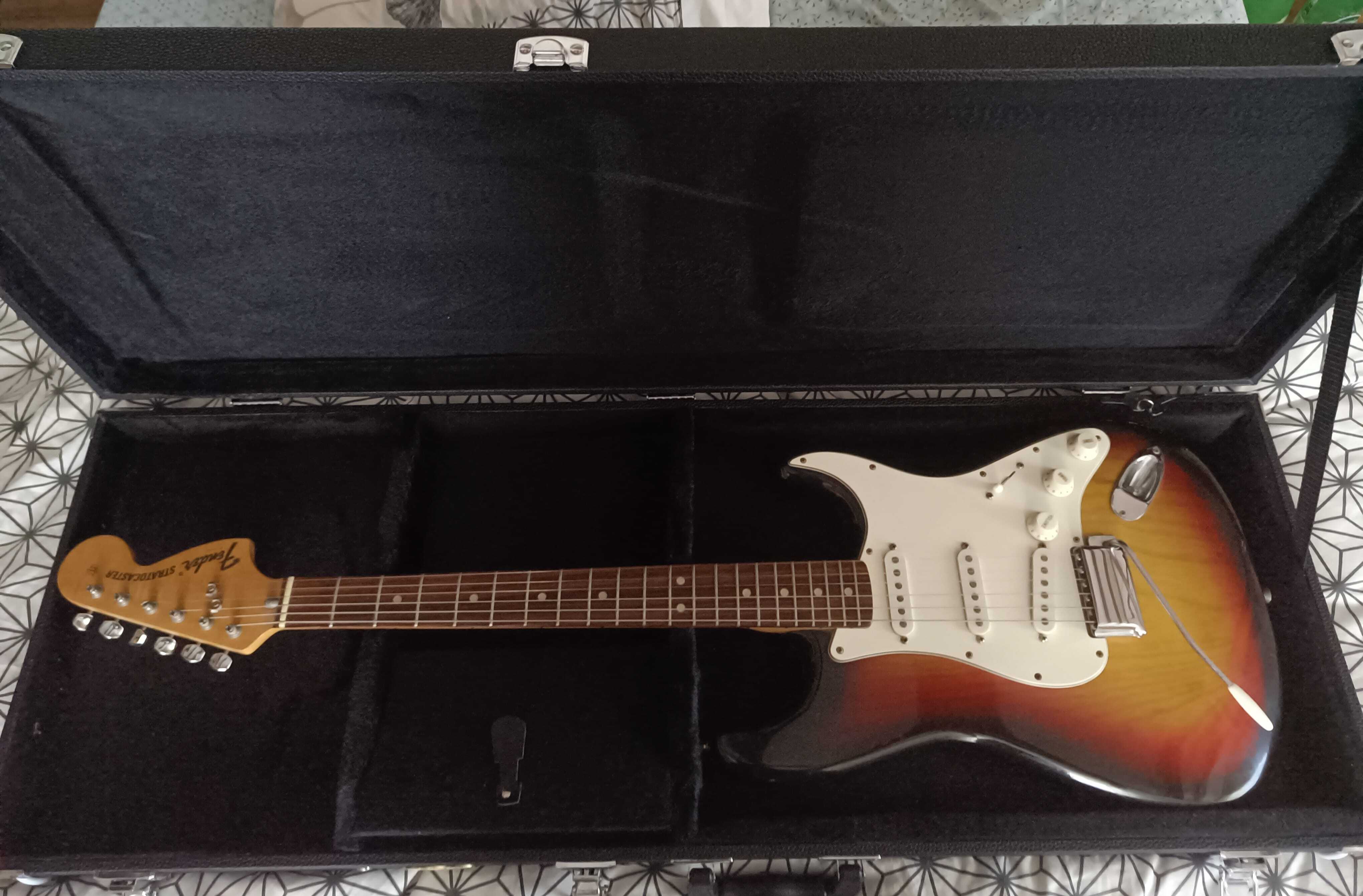  Fender stratocaster usa 1974 + hiwatt dr103 hyligh England 1974