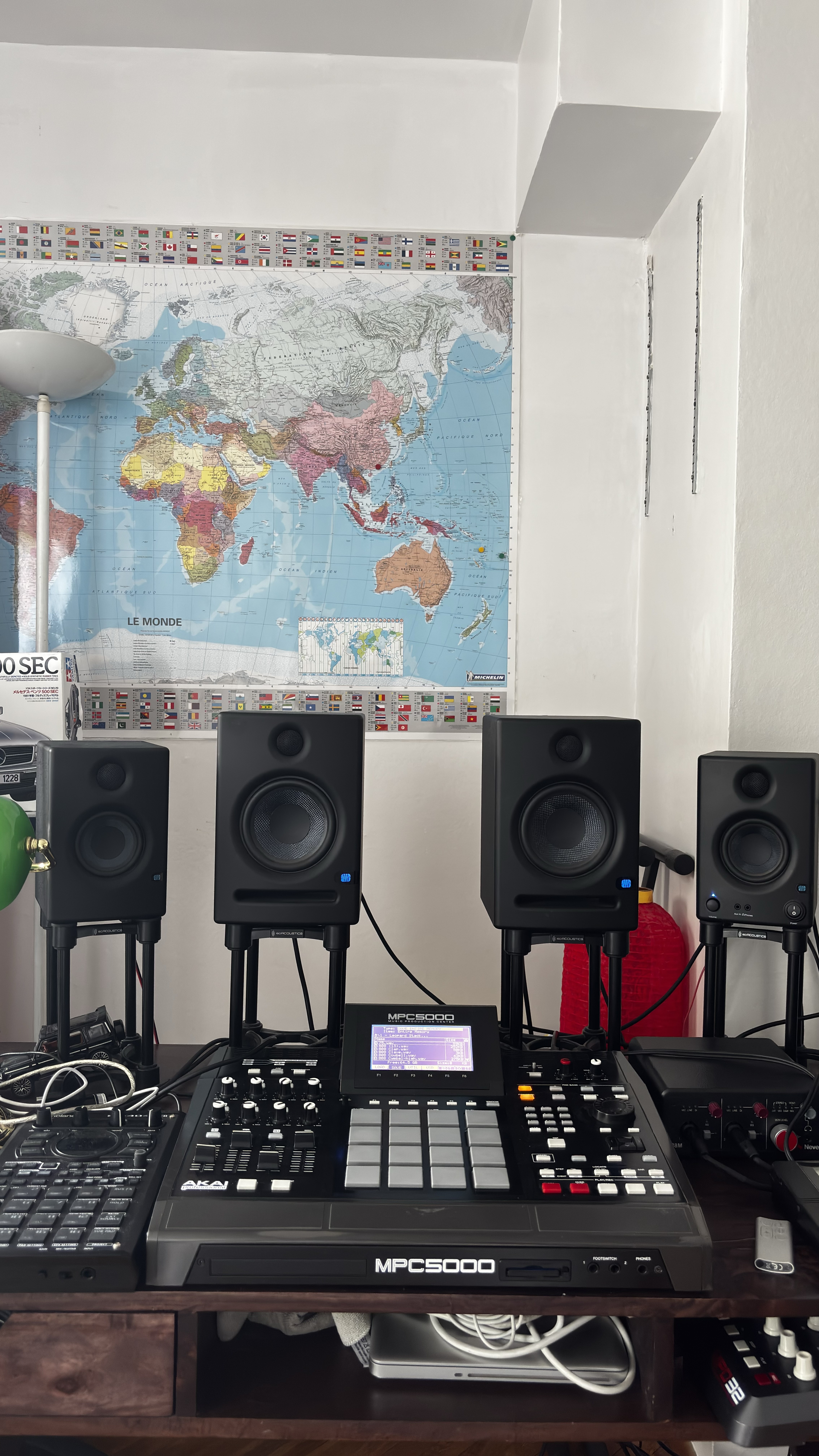 Pack PreSonus Eris 3.5  (la paire) + Supports IsoAcoustics – TBE