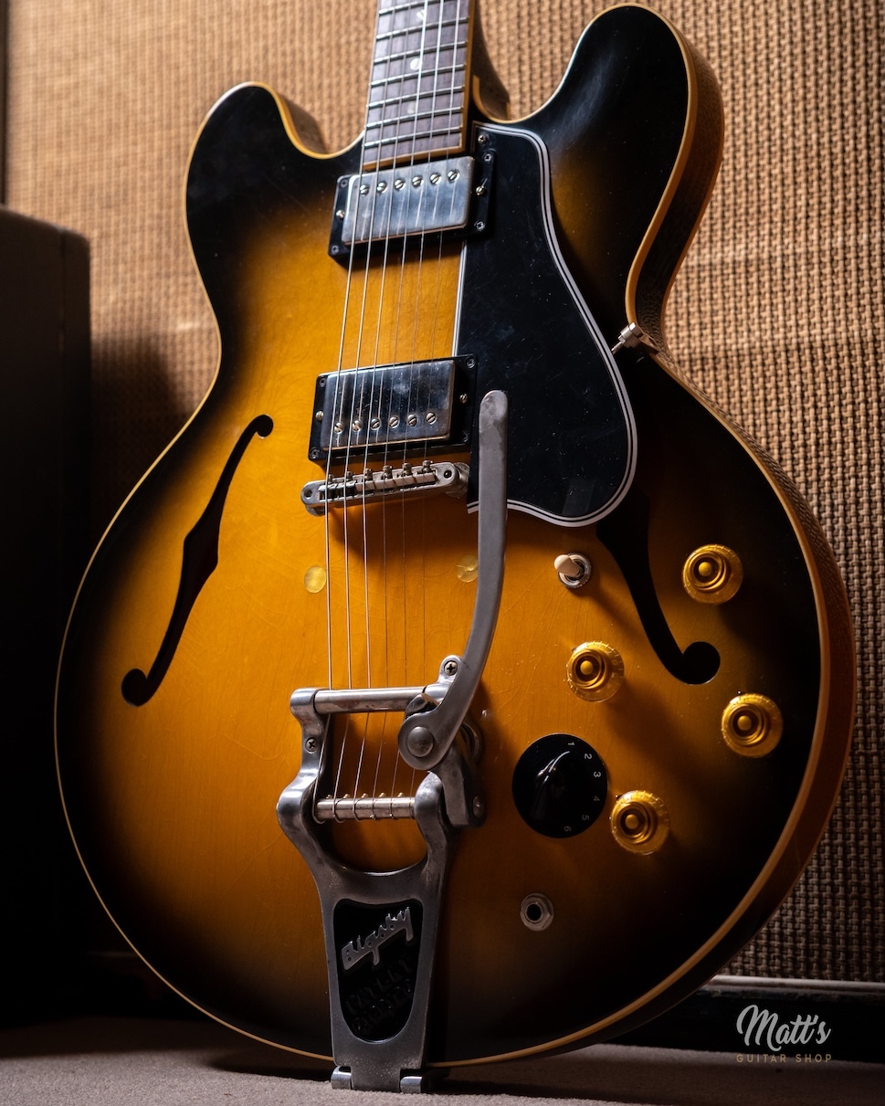 Gibson ES 335 BB King Custom Shop Argentine Grey