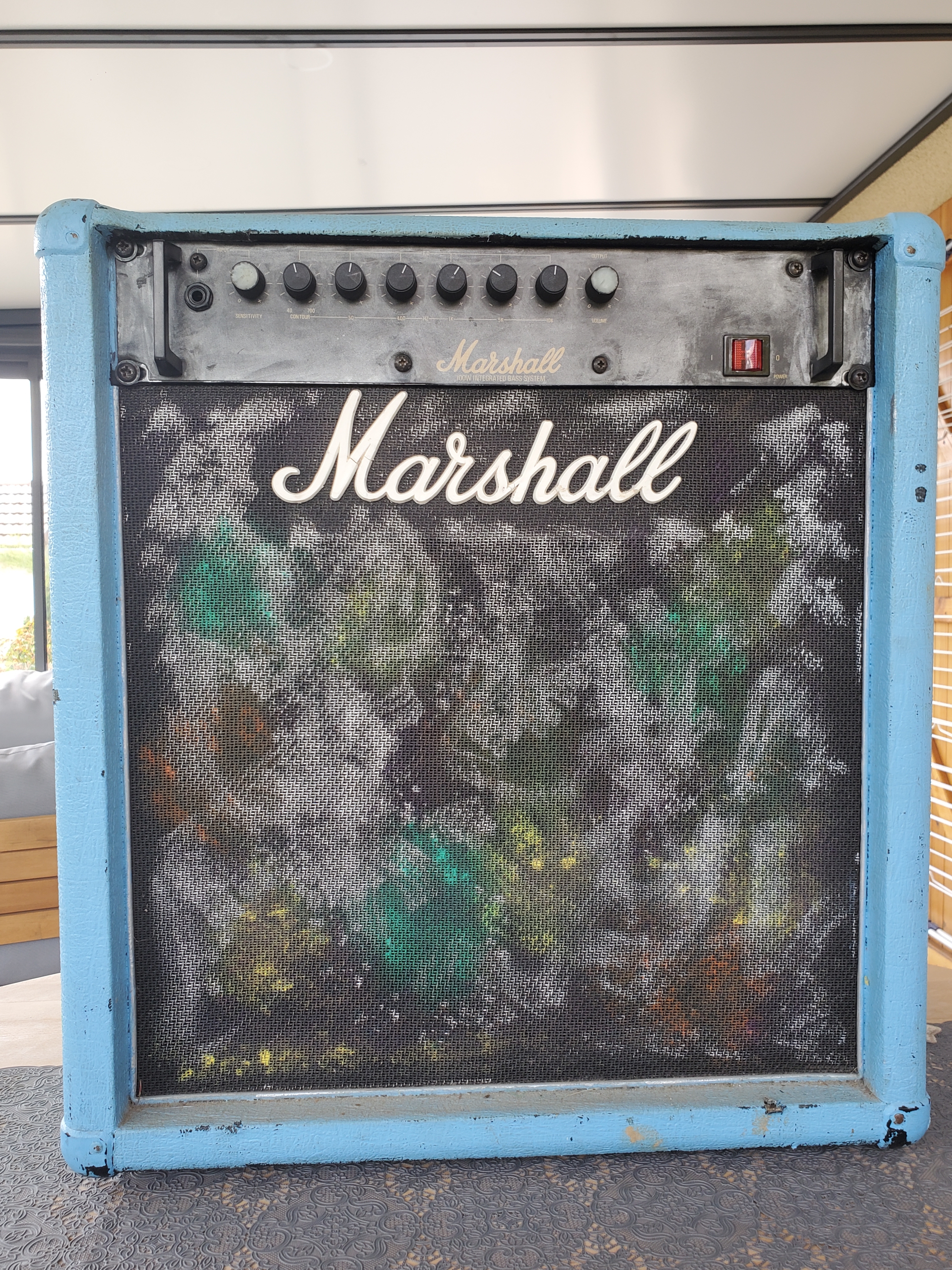 vends ampli basse Marshall Integrated Bass System 100w